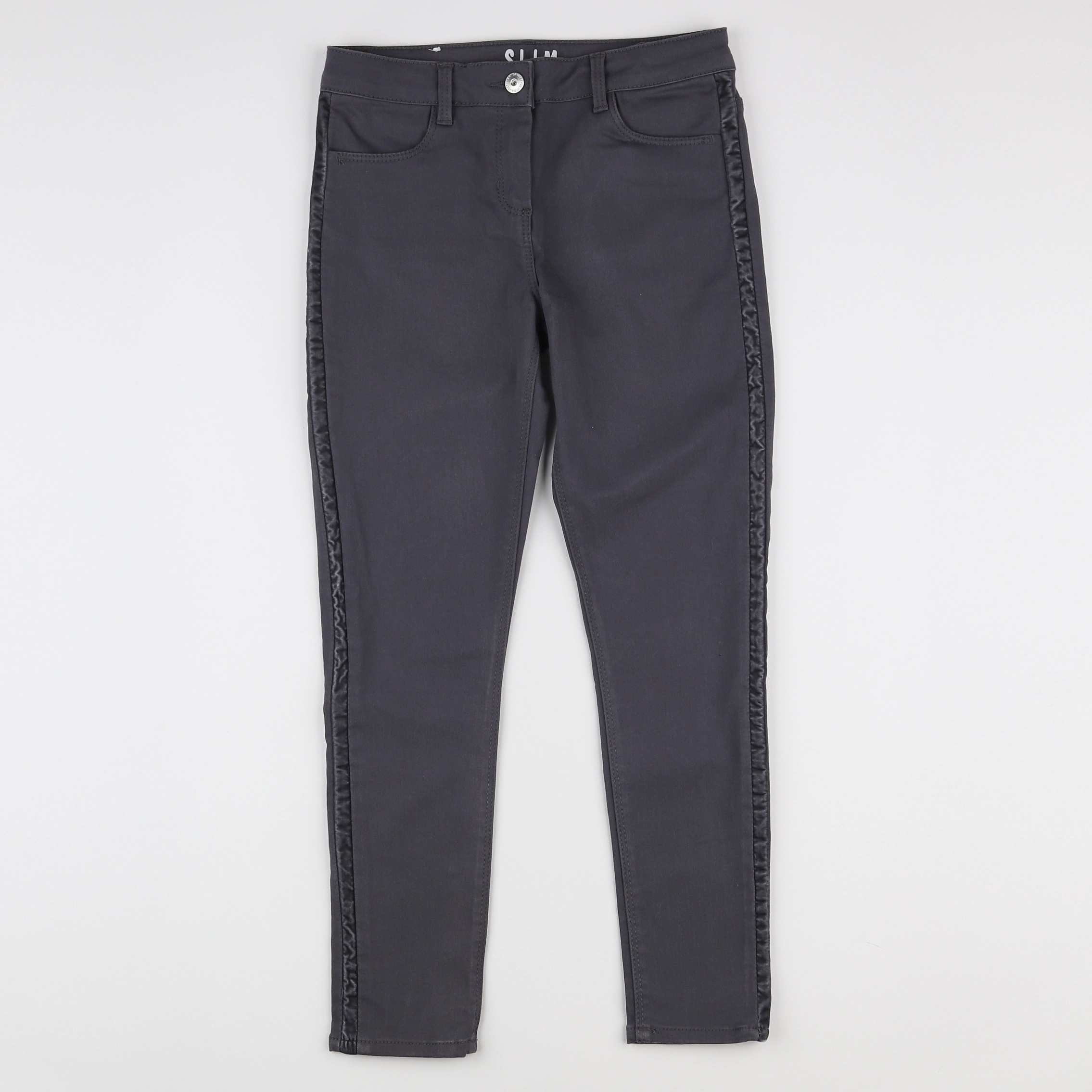 Vertbaudet - jean gris - 10 ans