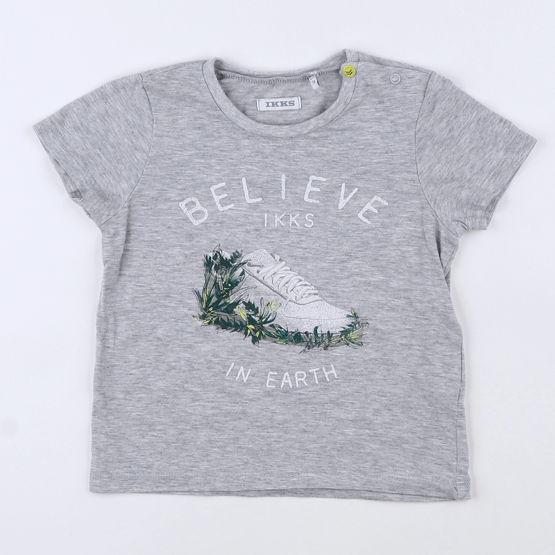 IKKS - tee-shirt gris - 12 mois