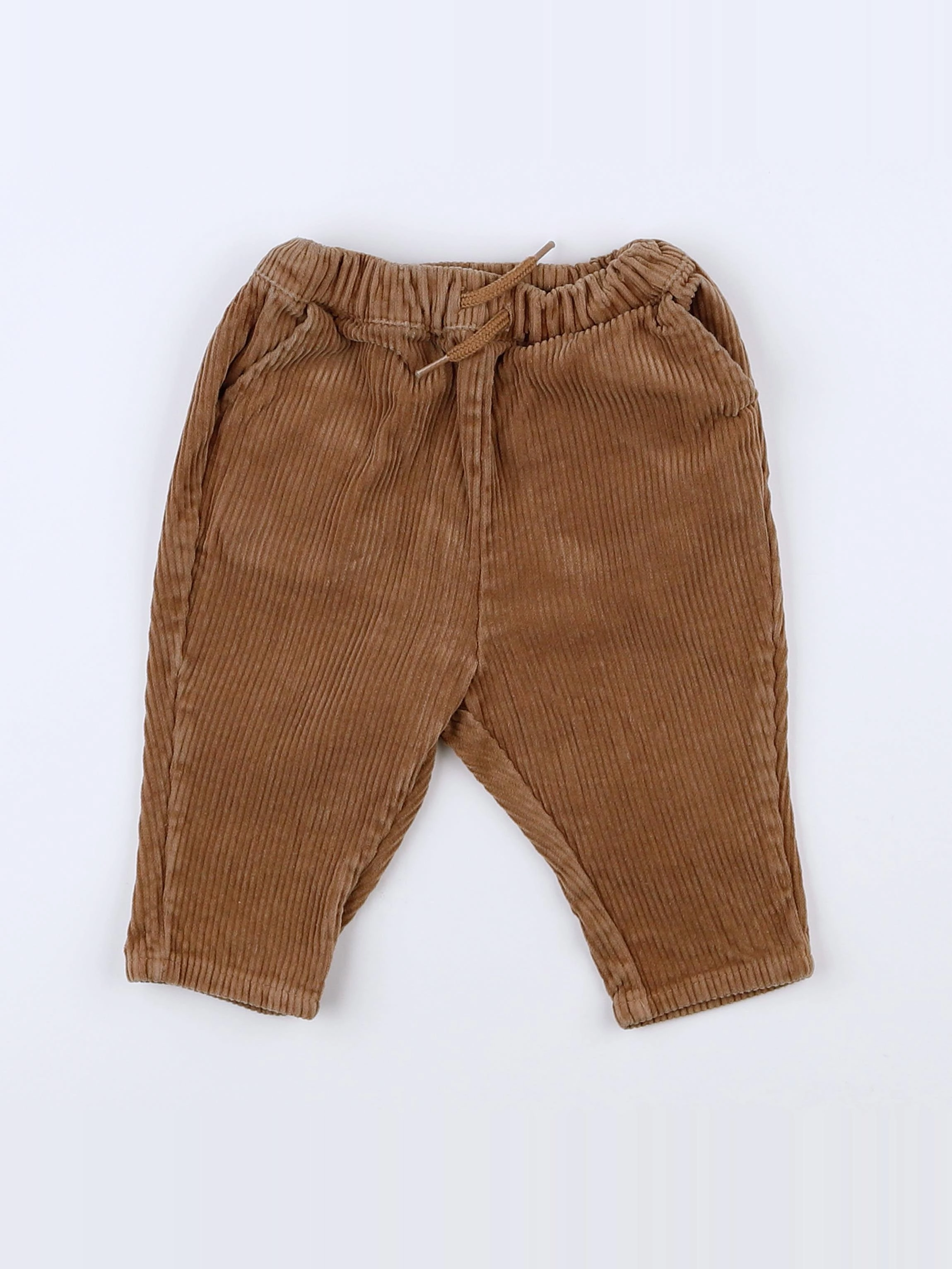 Vertbaudet - pantalon marron - 3 mois