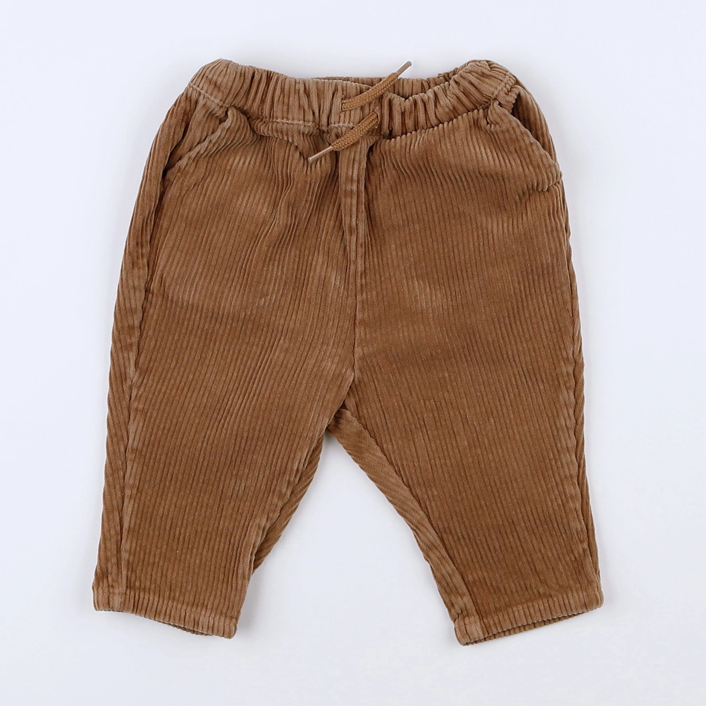 Vertbaudet - pantalon marron - 3 mois