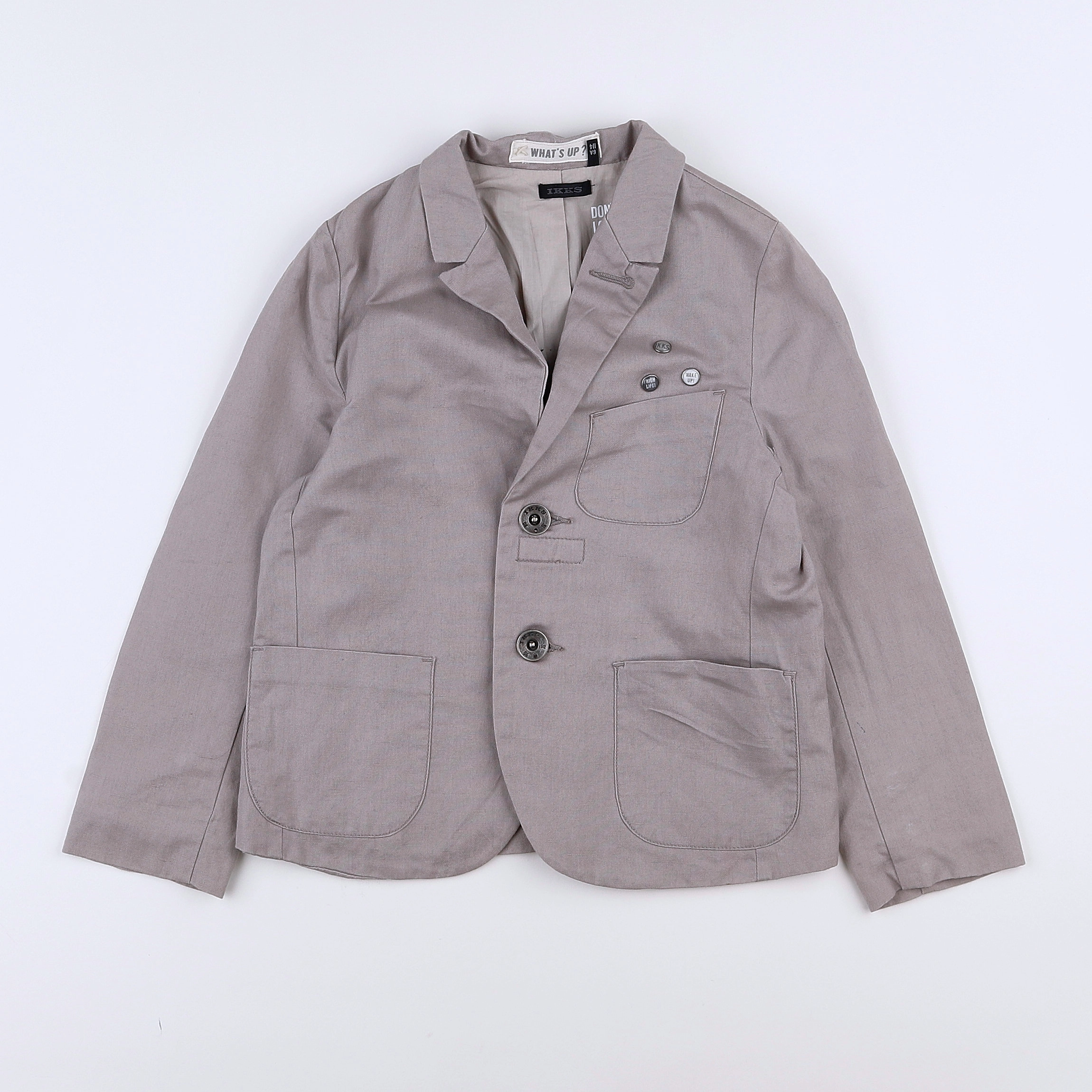 IKKS - veste beige - 6 ans