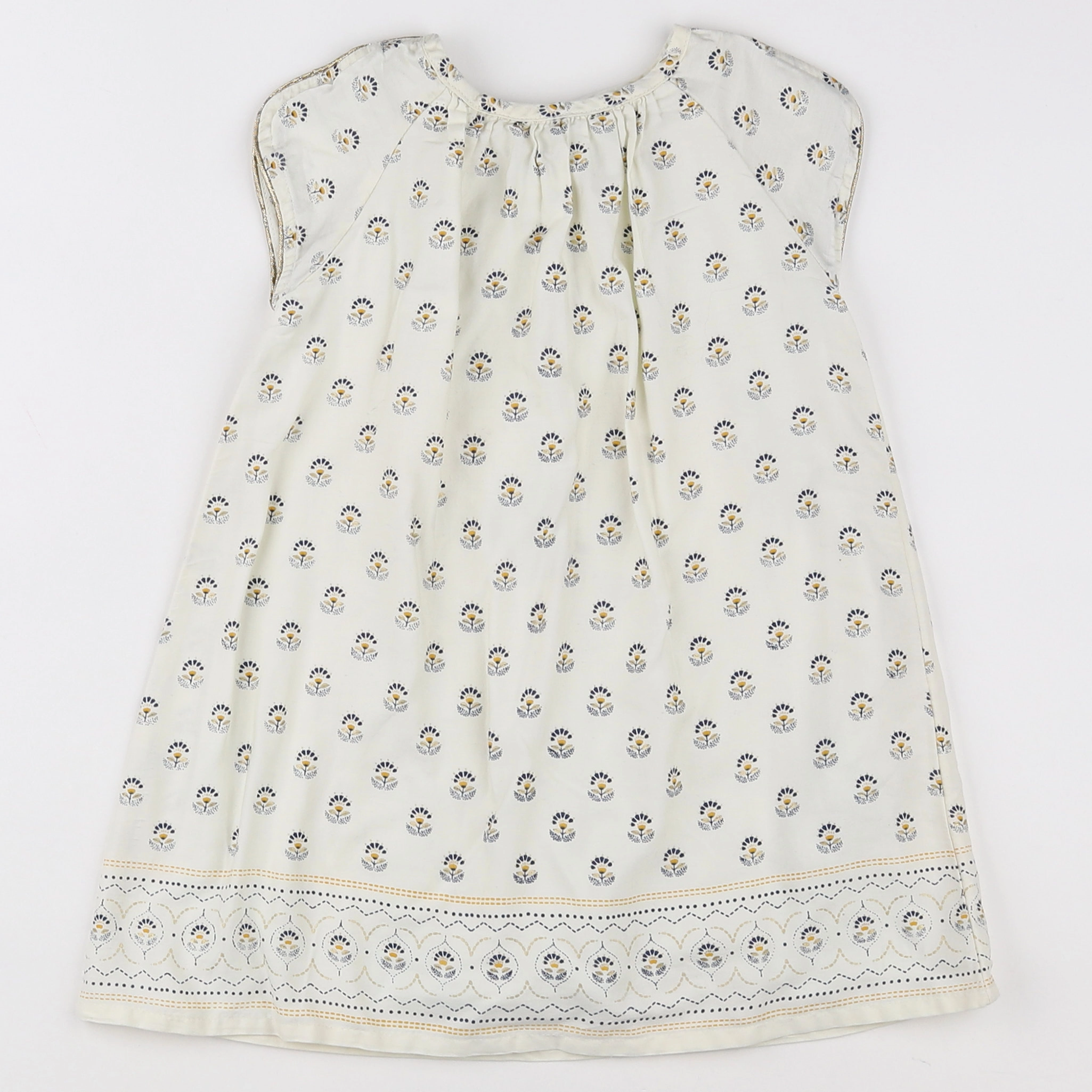 Tape à l'oeil - robe blanc - 2 ans
