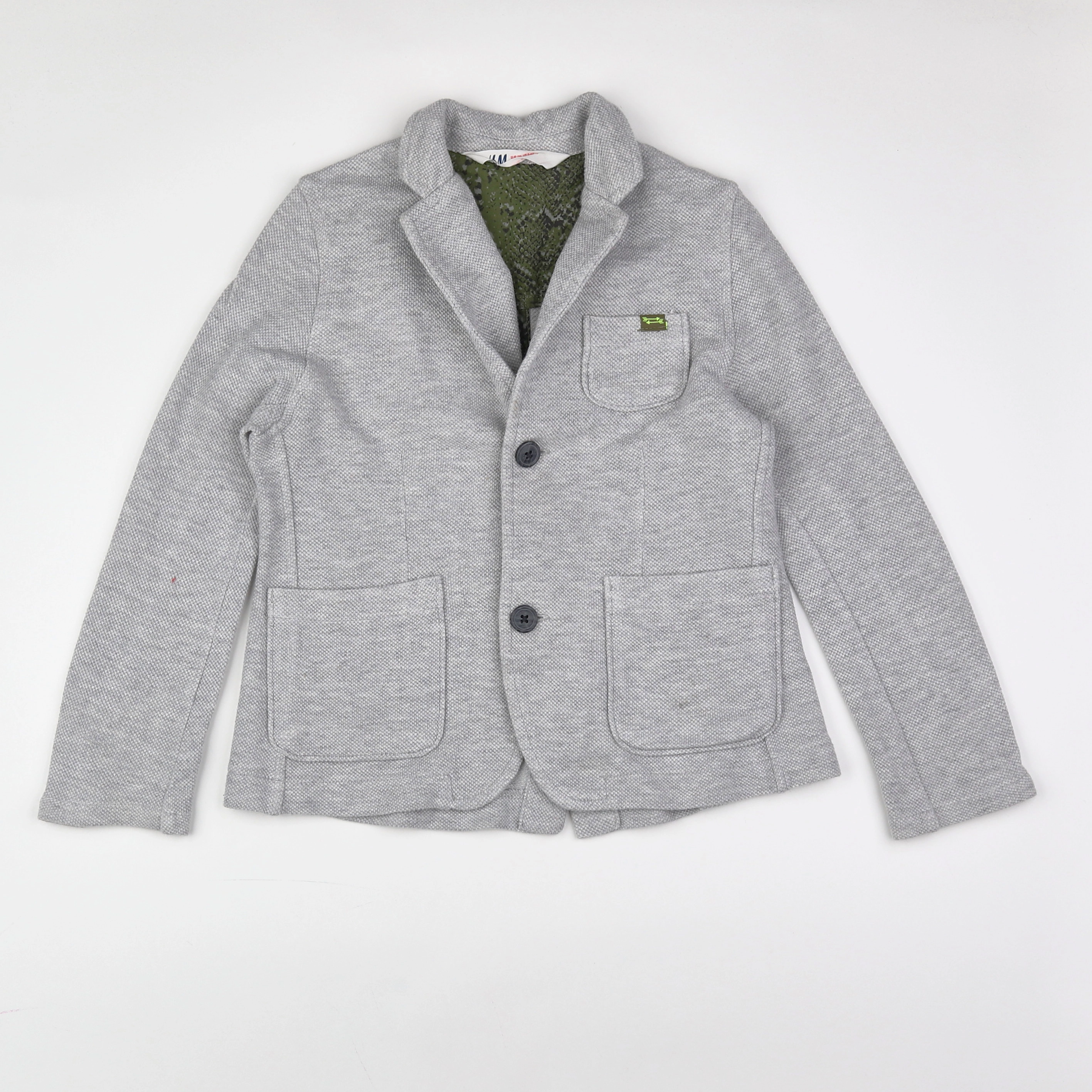 H&M - veste gris - 5/6 ans