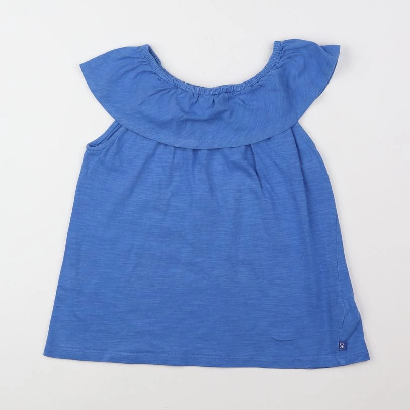 Okaidi - blouse bleu - 8 ans