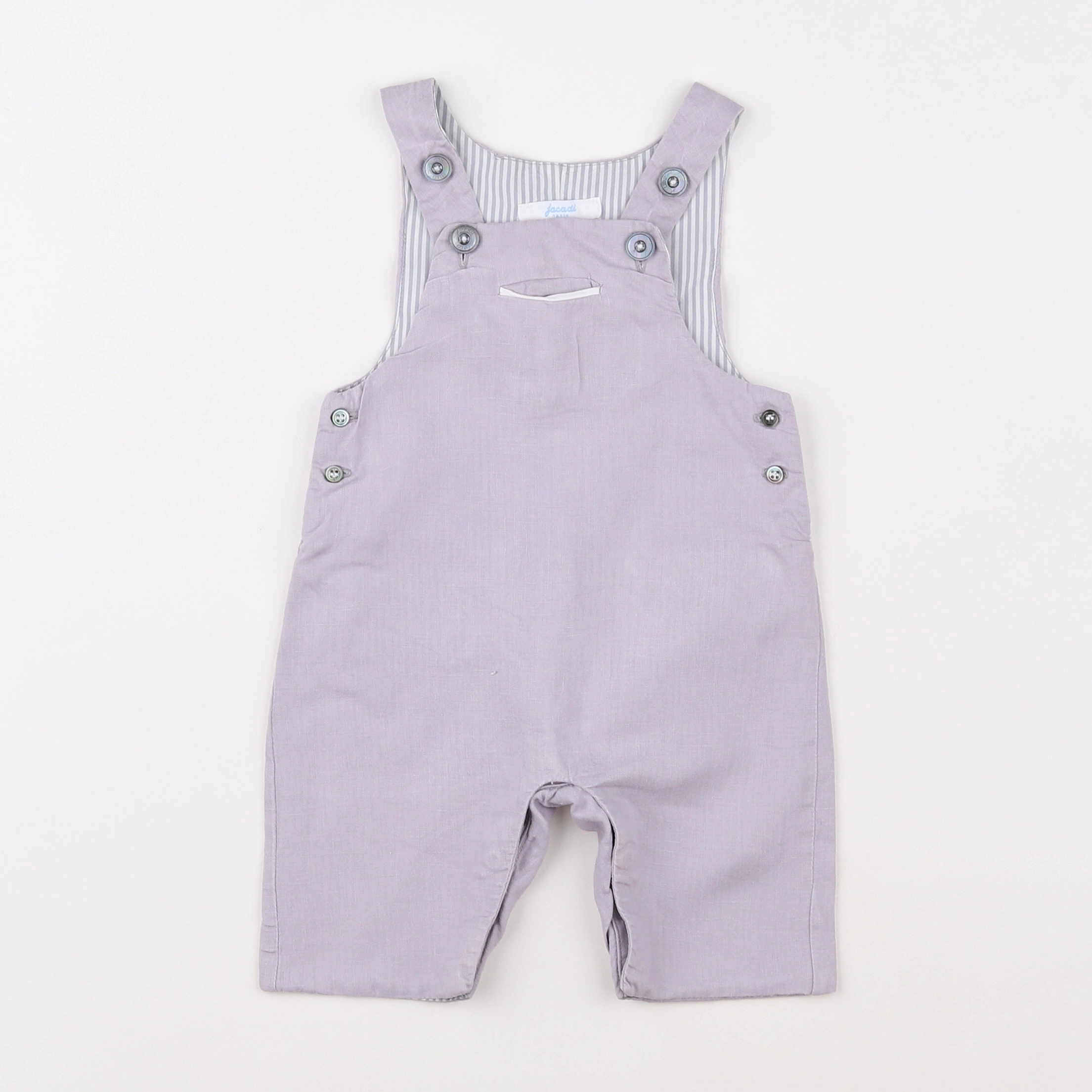 Jacadi - salopette gris - 3 mois