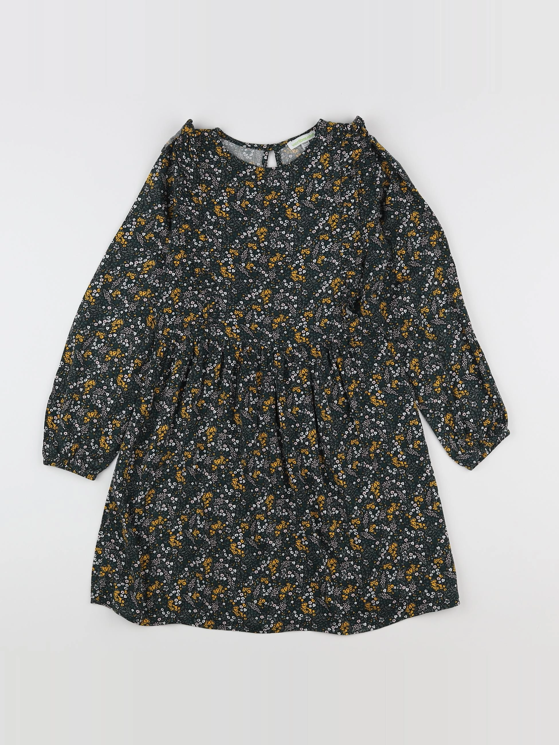 Vertbaudet - robe gris - 9 ans