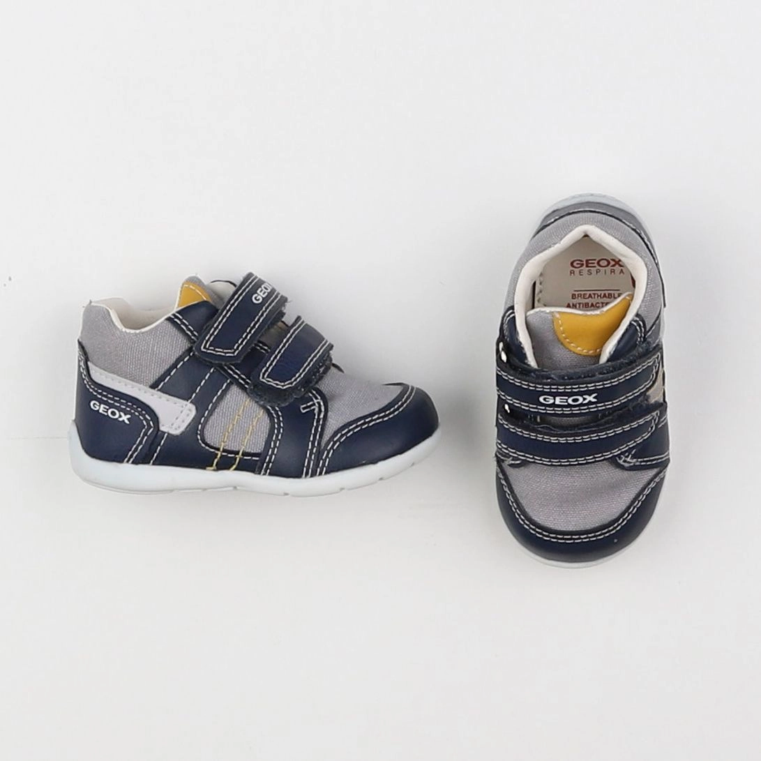 Geox - baskets bleu, gris - pointure 19