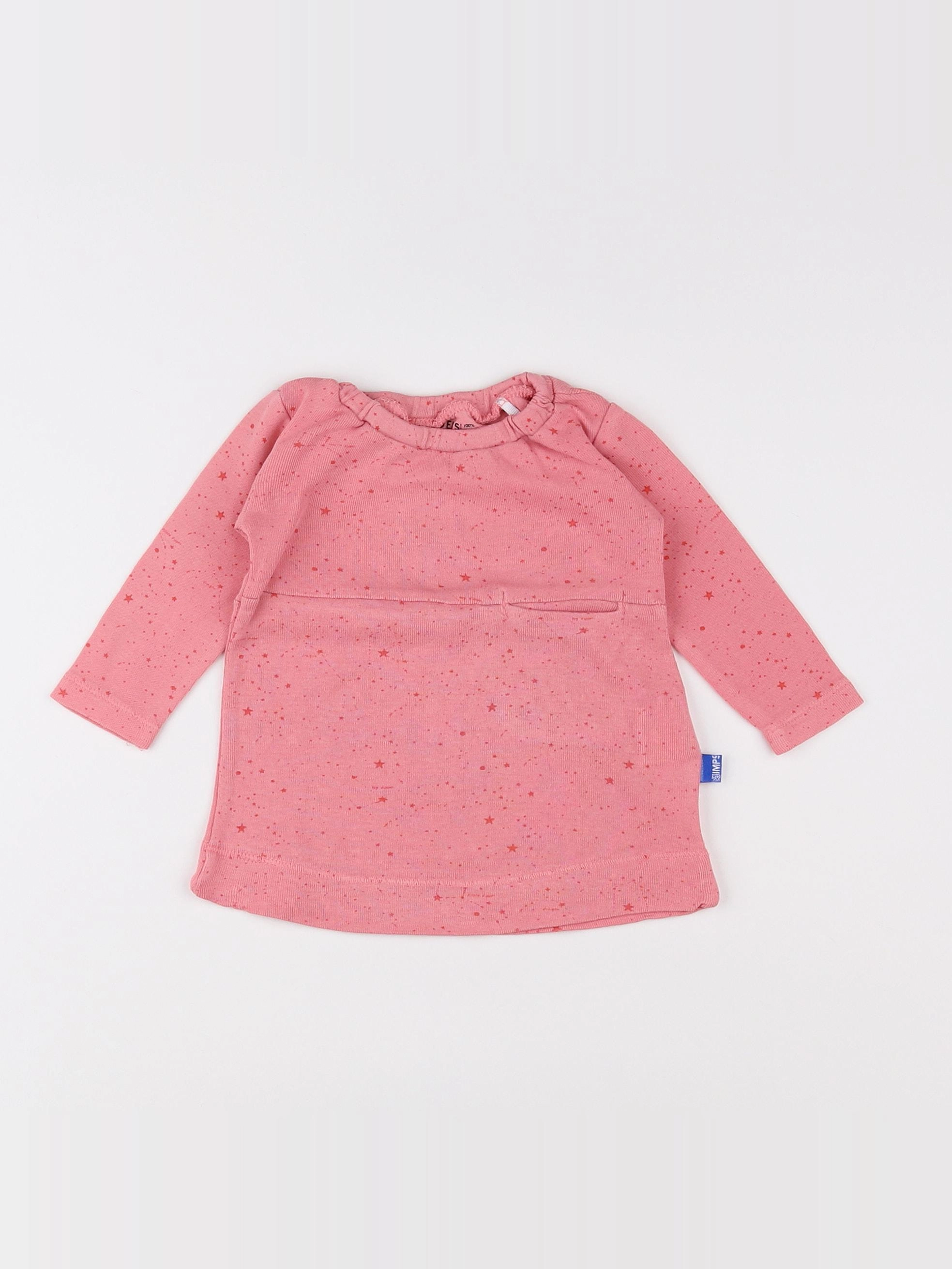 Imps & Elfs - robe rose - 0 mois
