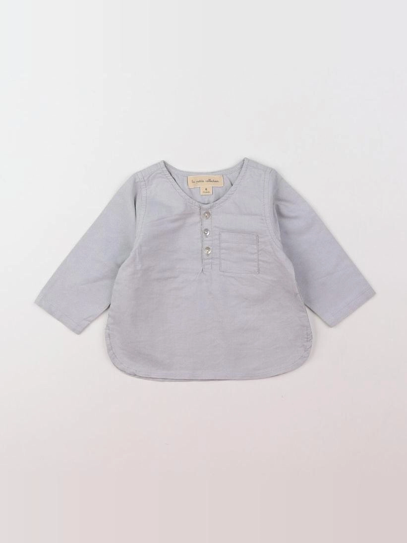 La Petite Collection - chemise gris - 6 mois