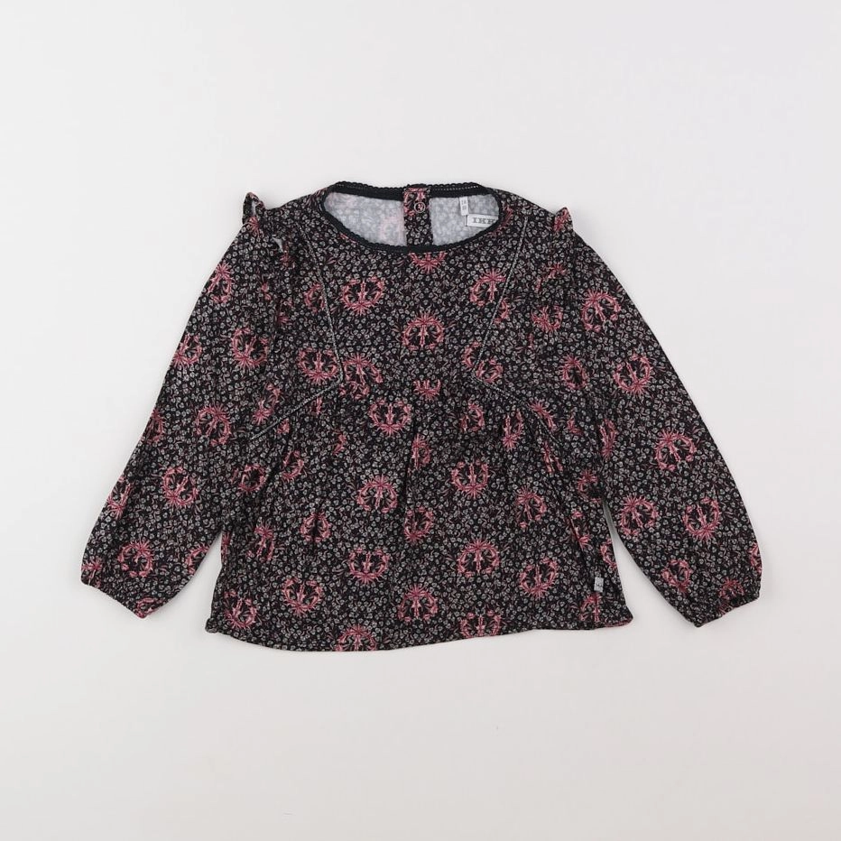 IKKS - blouse gris - 2 ans