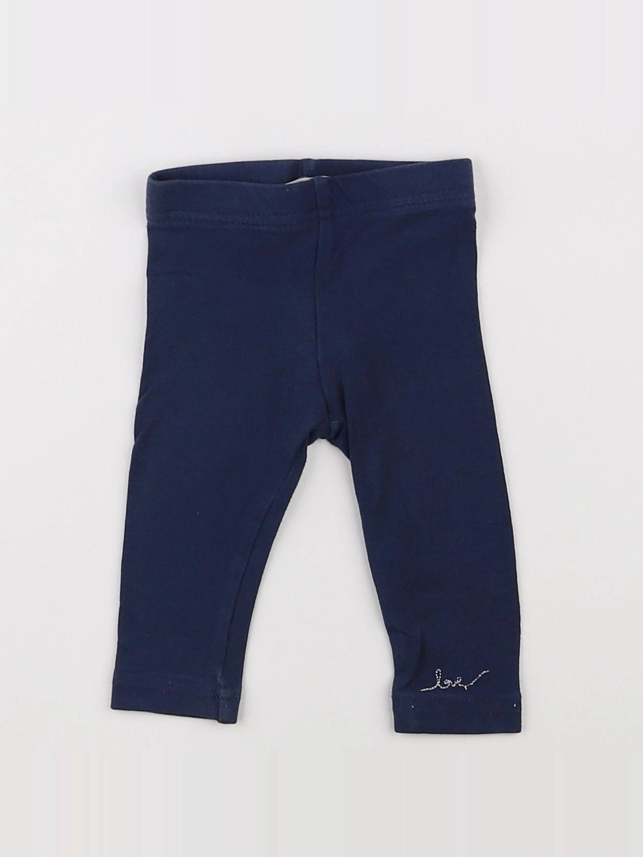 Tape à l'oeil - legging bleu - 3 mois