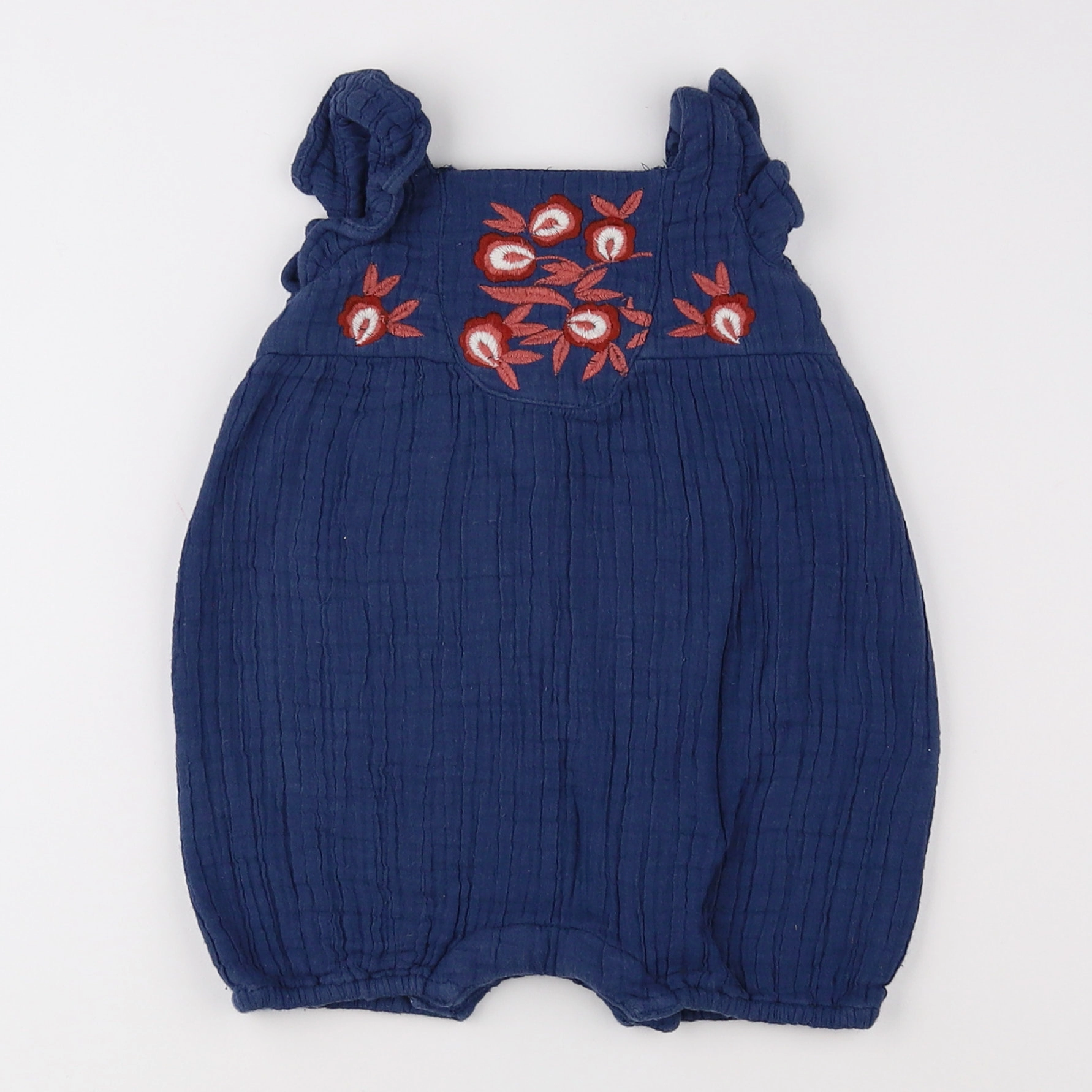 Boutchou - combinaison bleu, rose - 3 mois