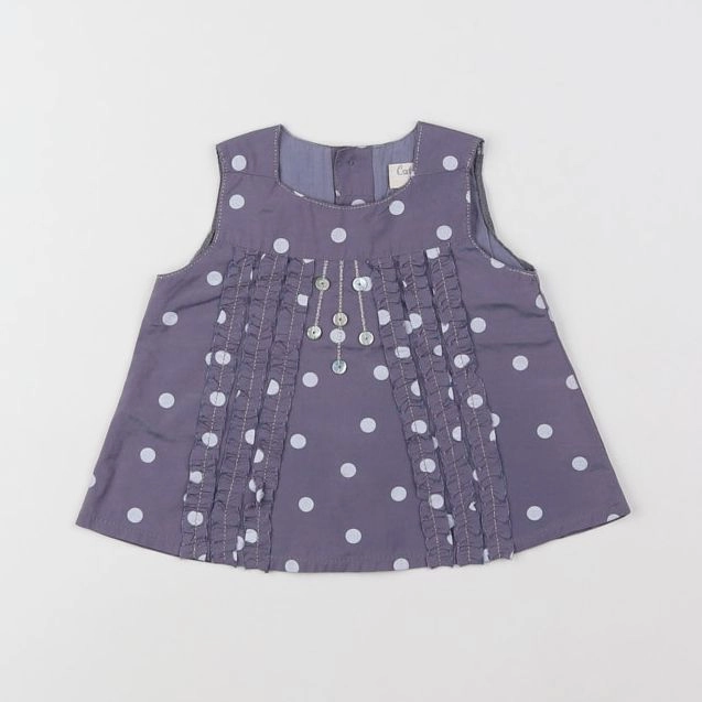 Catimini - blouse violet - 3 mois