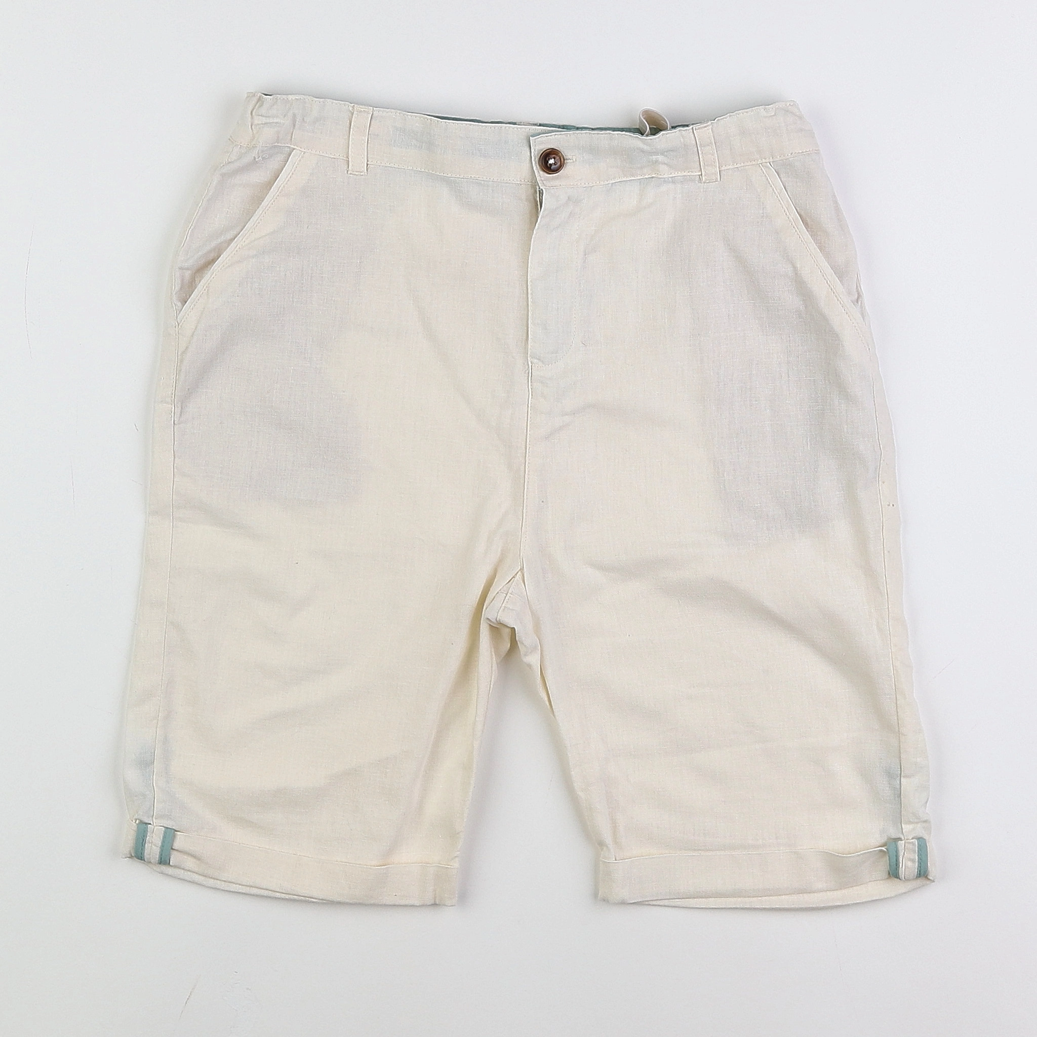 Vertbaudet - short blanc - 12 ans