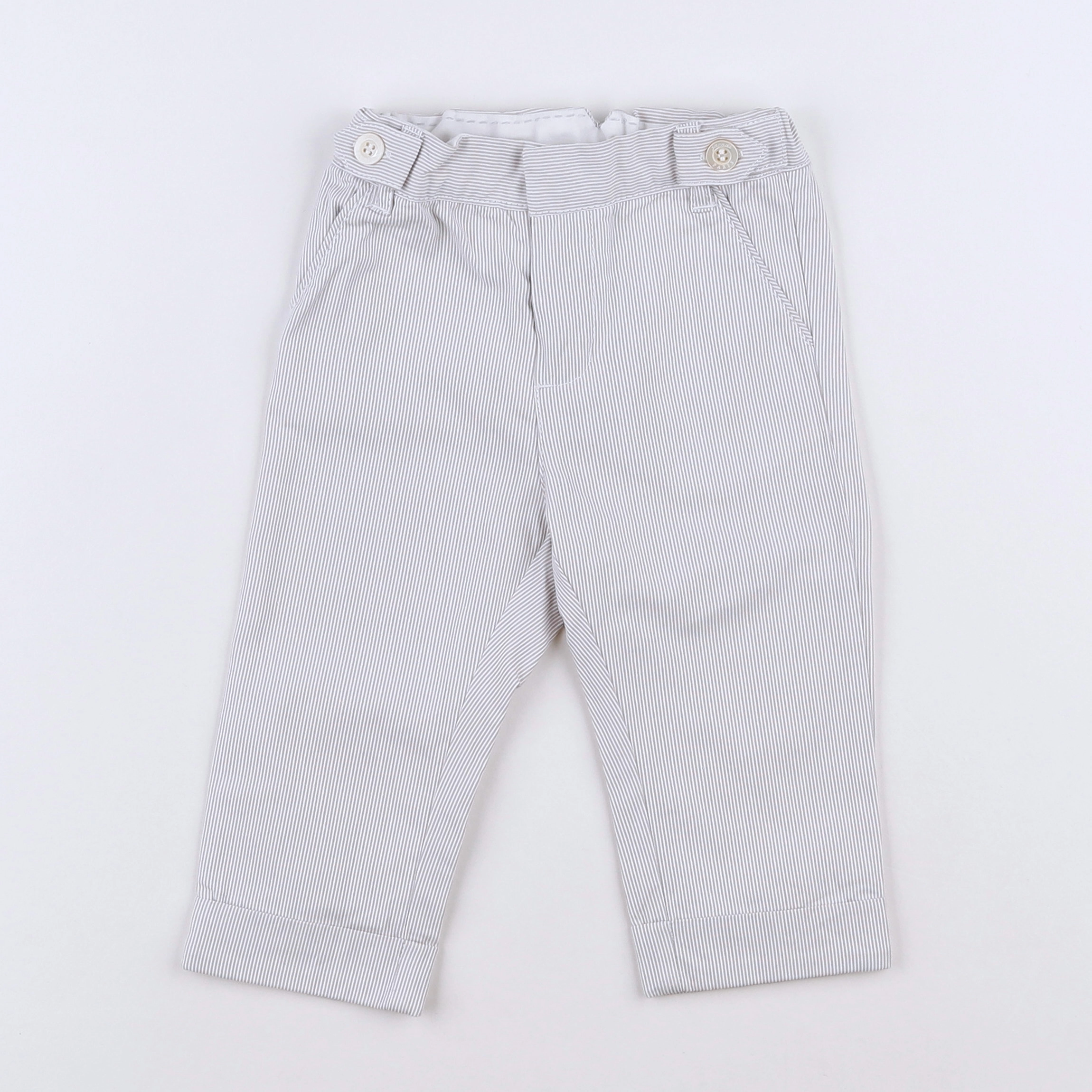 Jacadi - pantalon gris - 12 mois