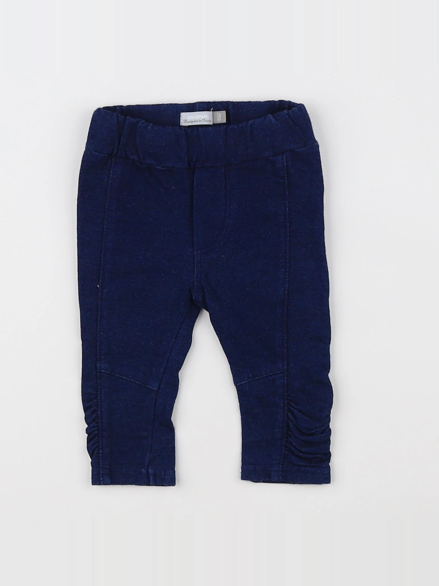 Catimini - legging bleu - 3 mois