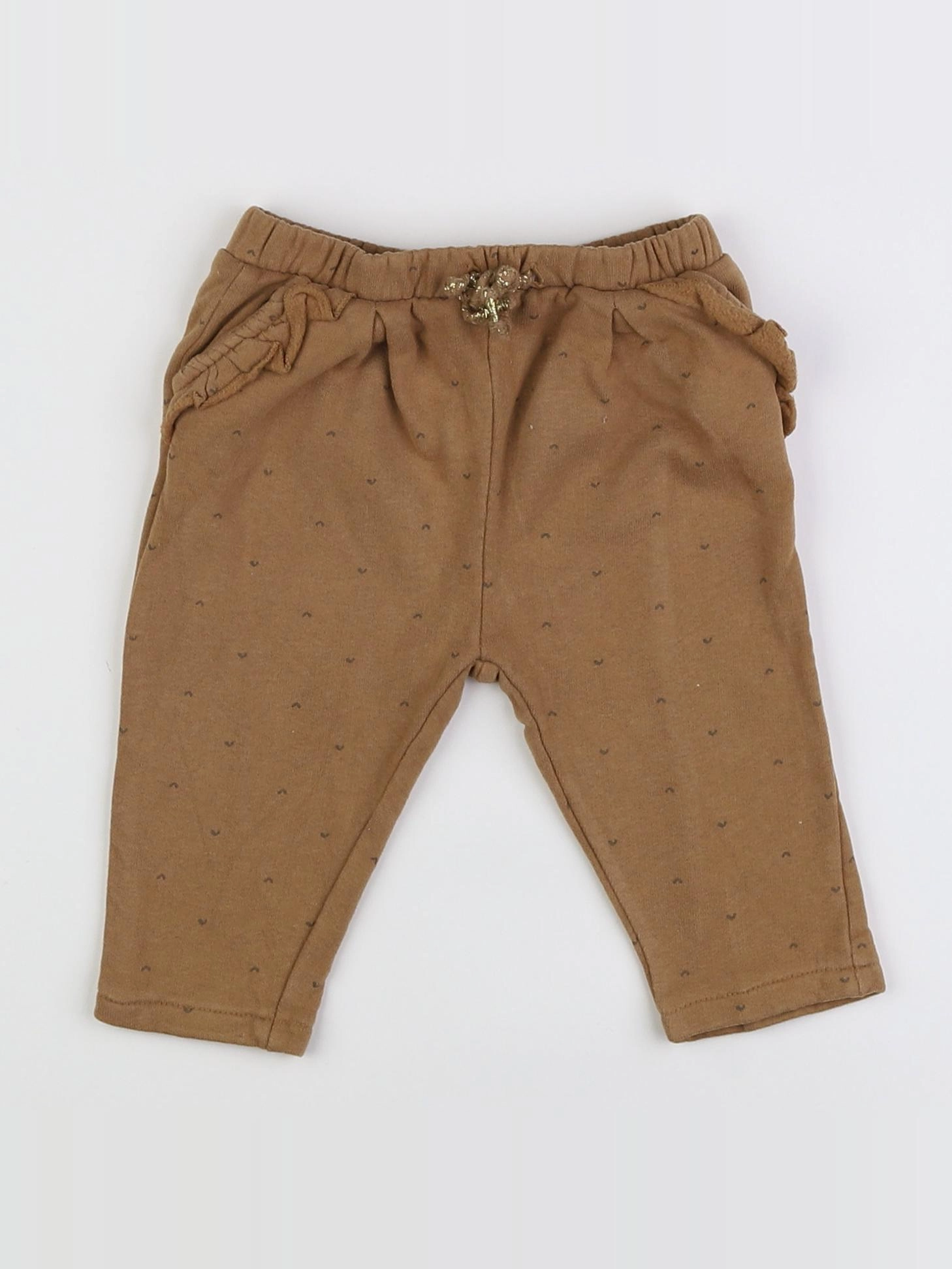 Vertbaudet - pantalon marron - 12 mois