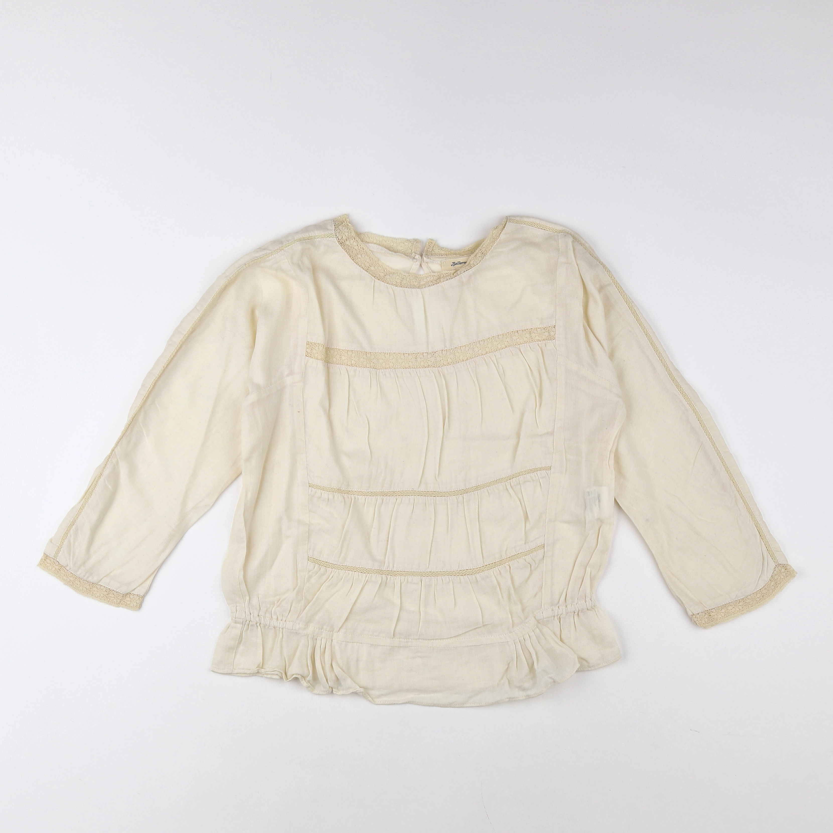 Bellerose - blouse beige - 10 ans