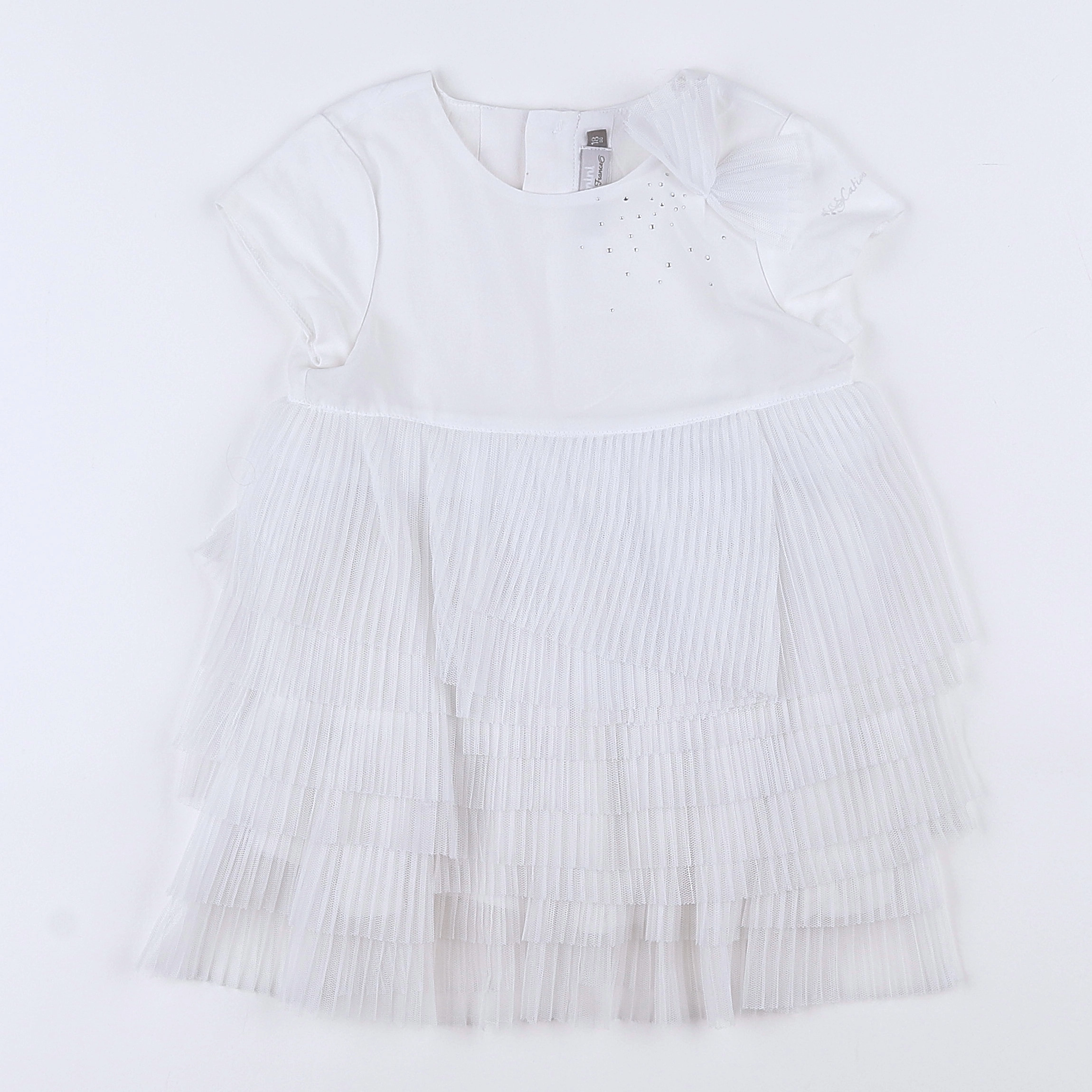 Catimini - robe blanc - 18 mois