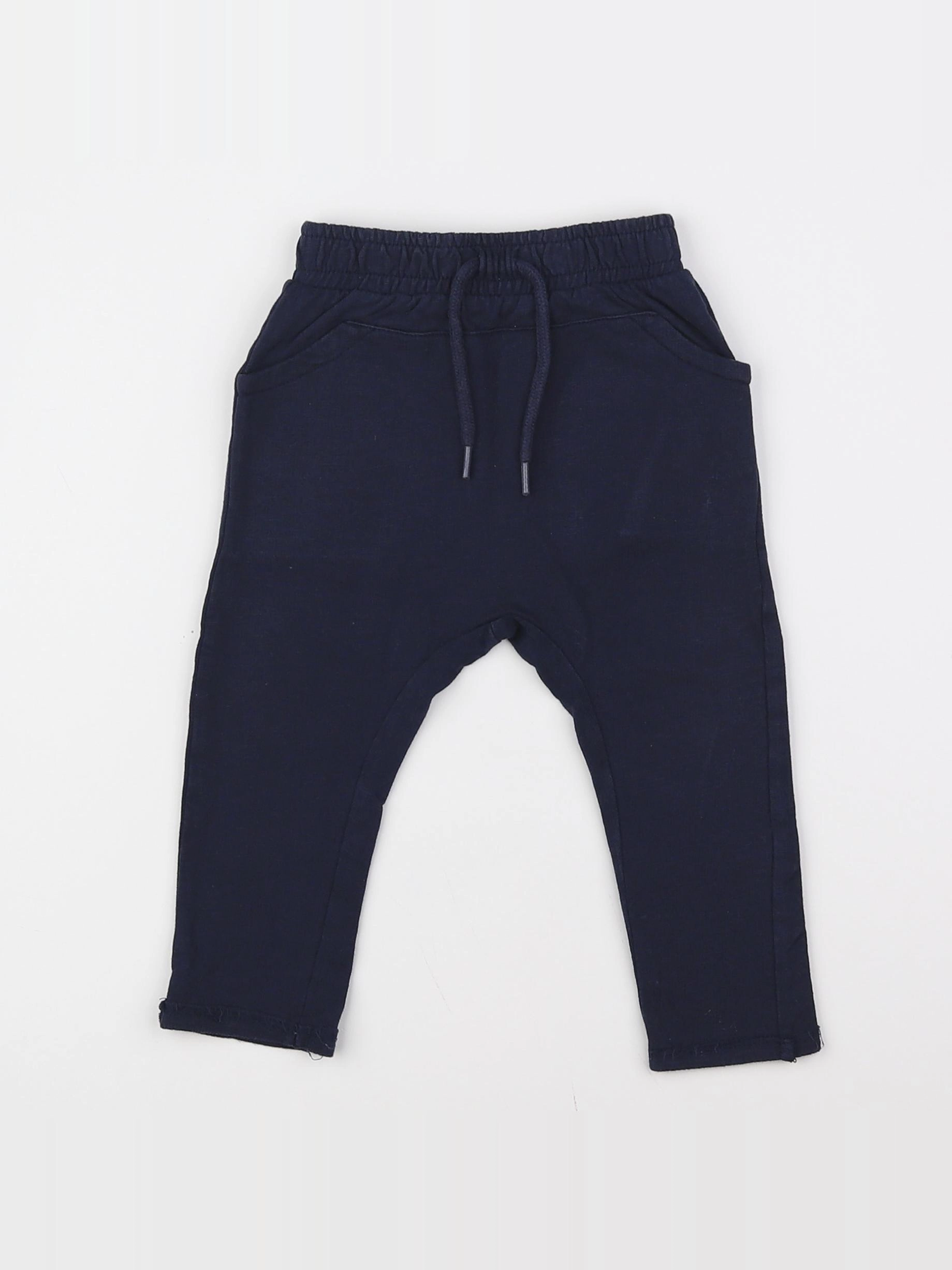 Vertbaudet - jogging bleu - 6 mois
