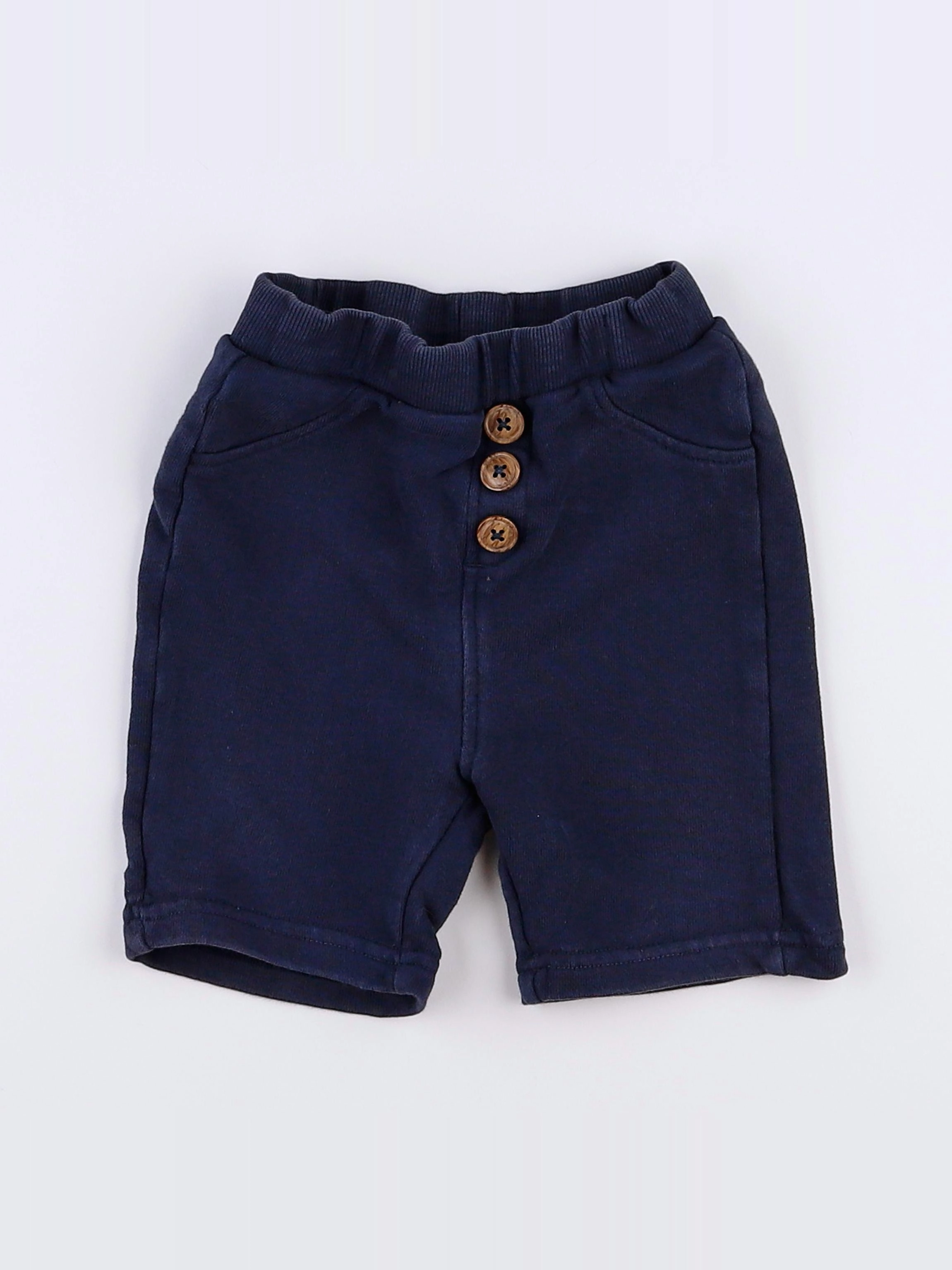 Tape à l'oeil - short bleu - 12 mois