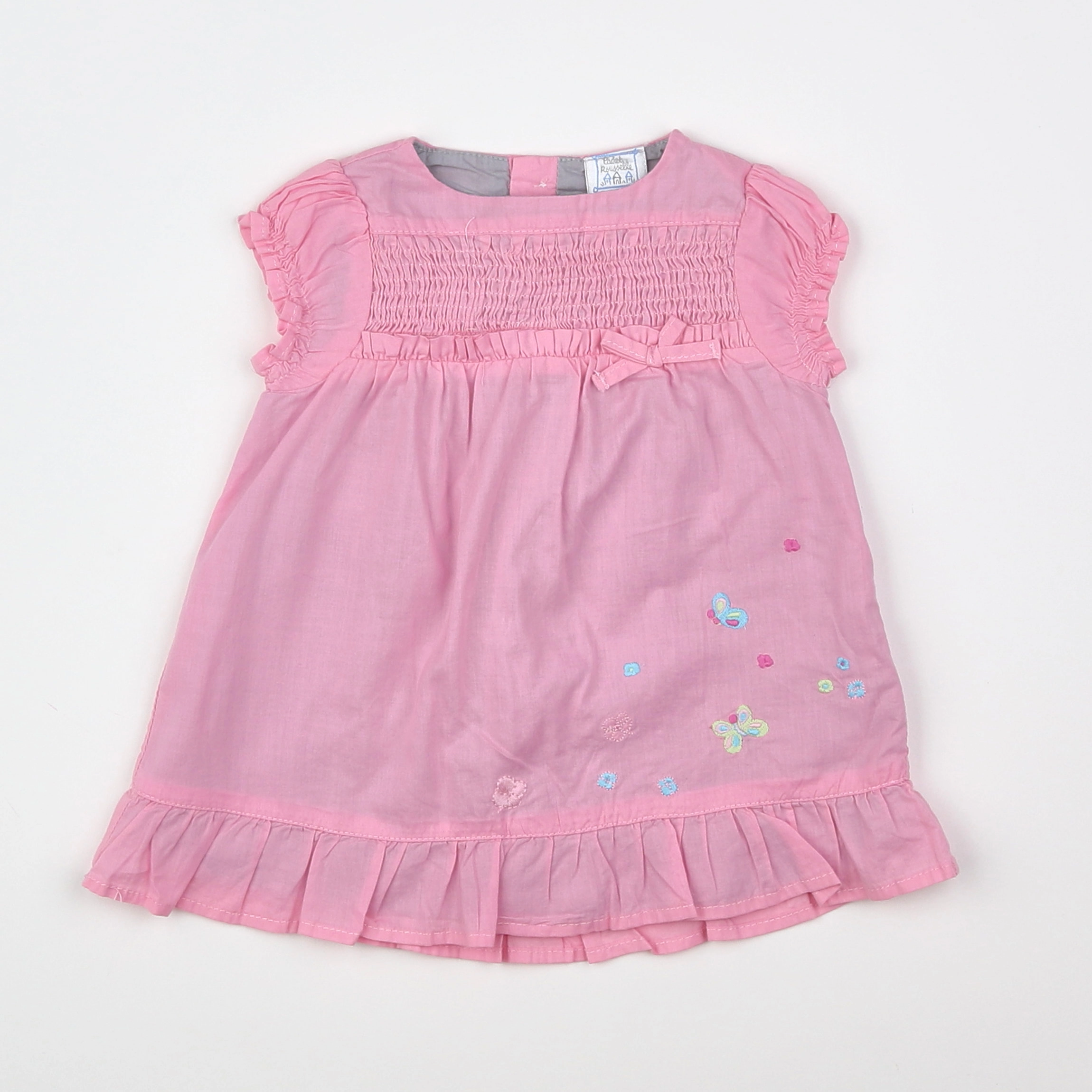 Cadet Rousselle - robe rose - 6 mois