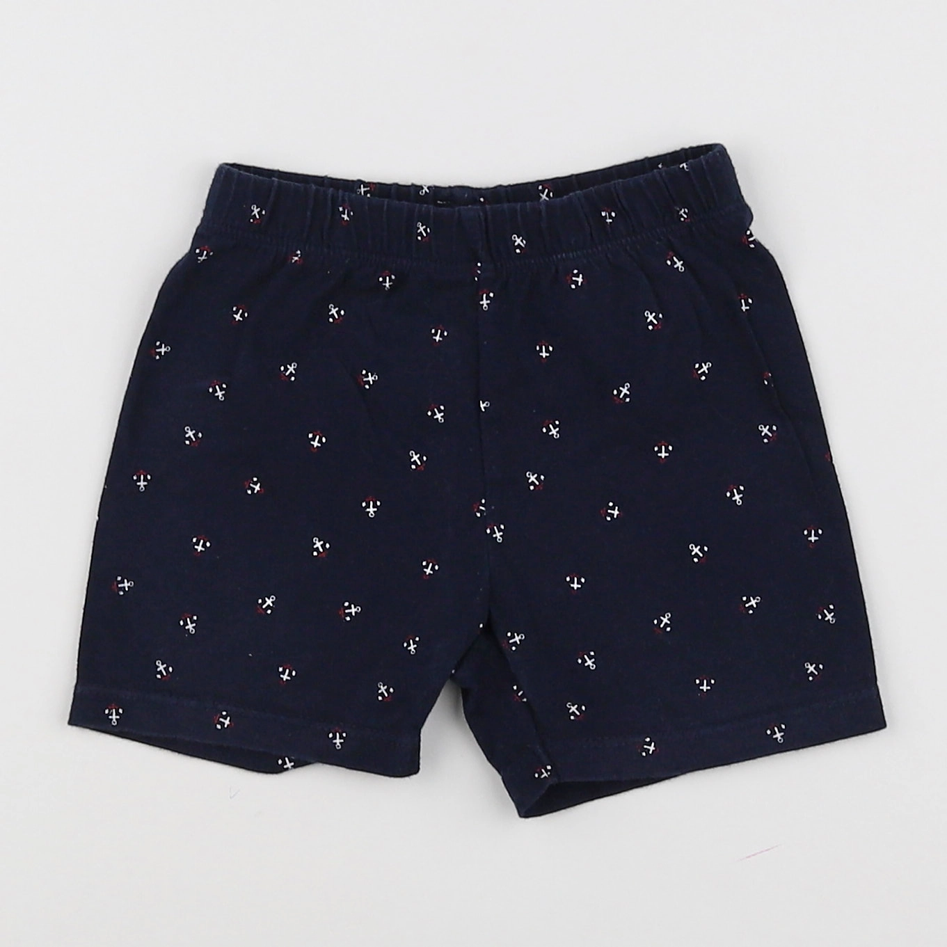 Terre de marins - short bleu - 9 mois