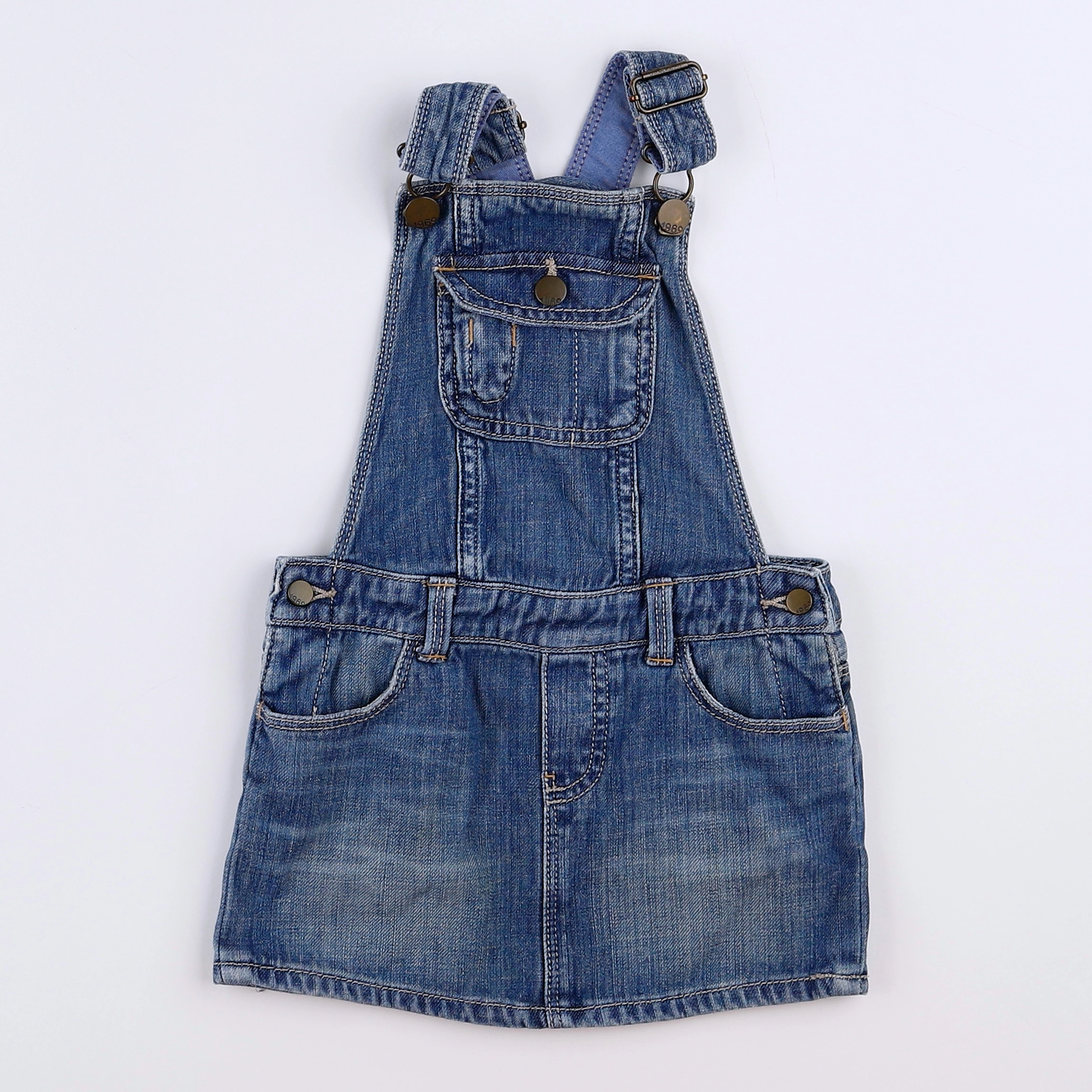 GAP - robe bleu - 2 ans