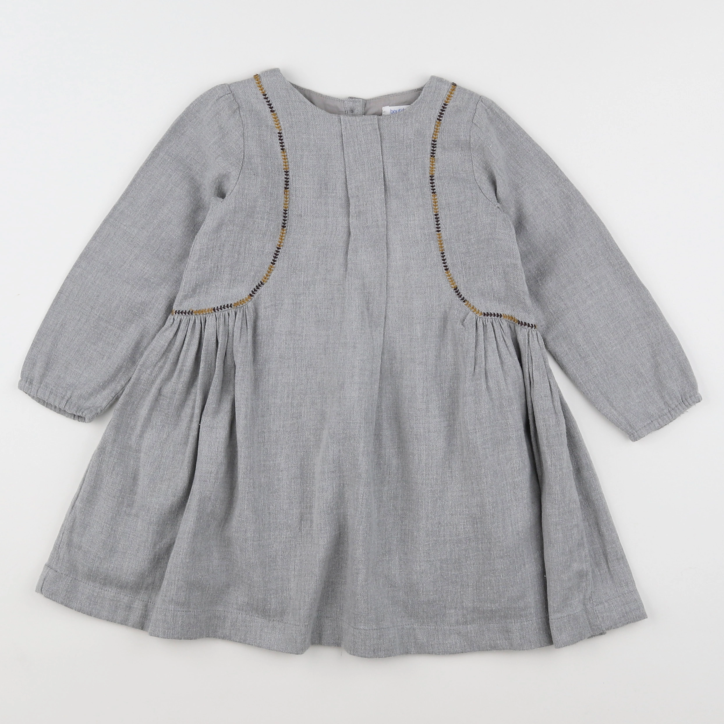 Boutchou - robe gris - 2 ans