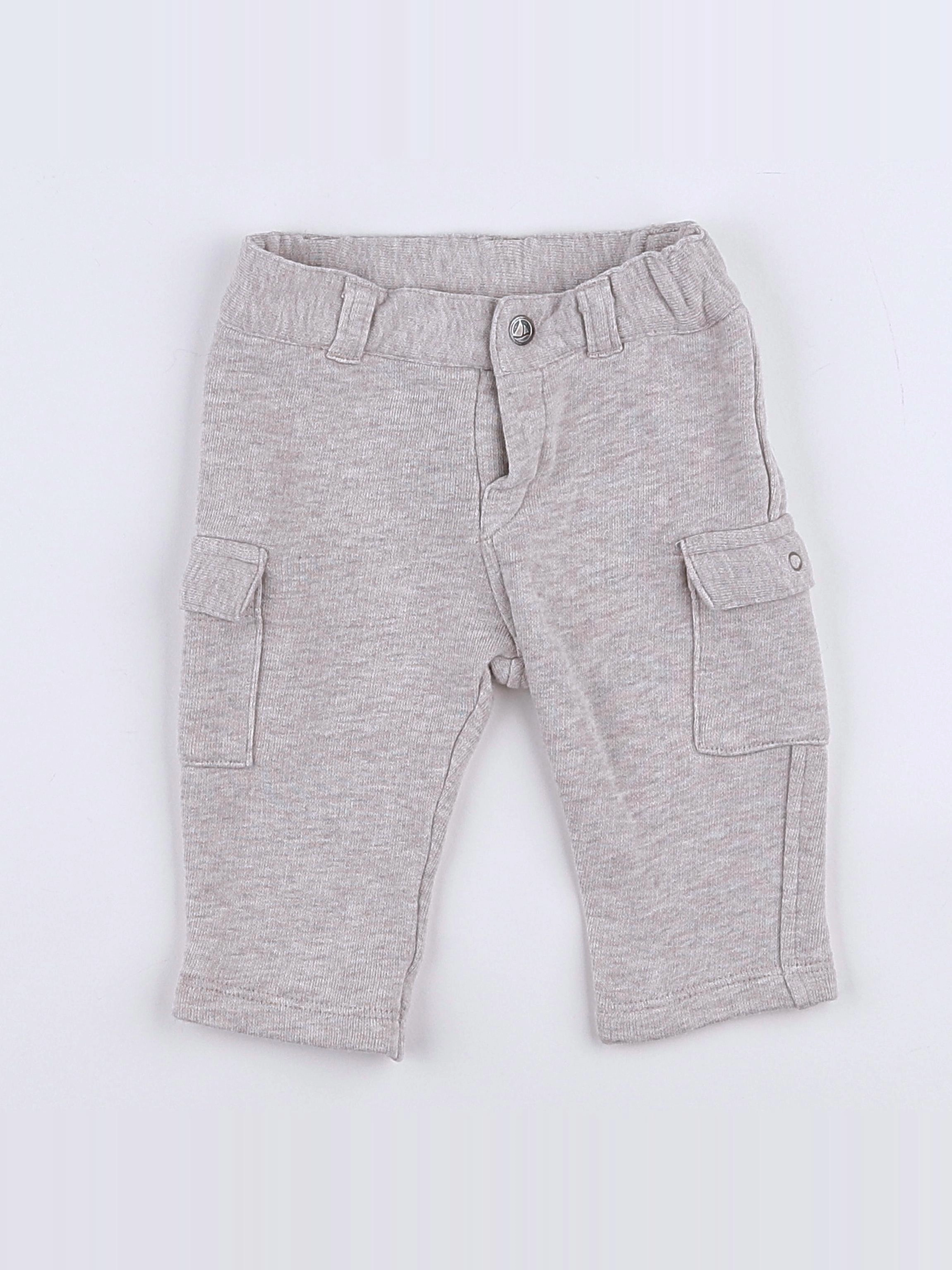 Petit Bateau - jogging beige - 3 mois