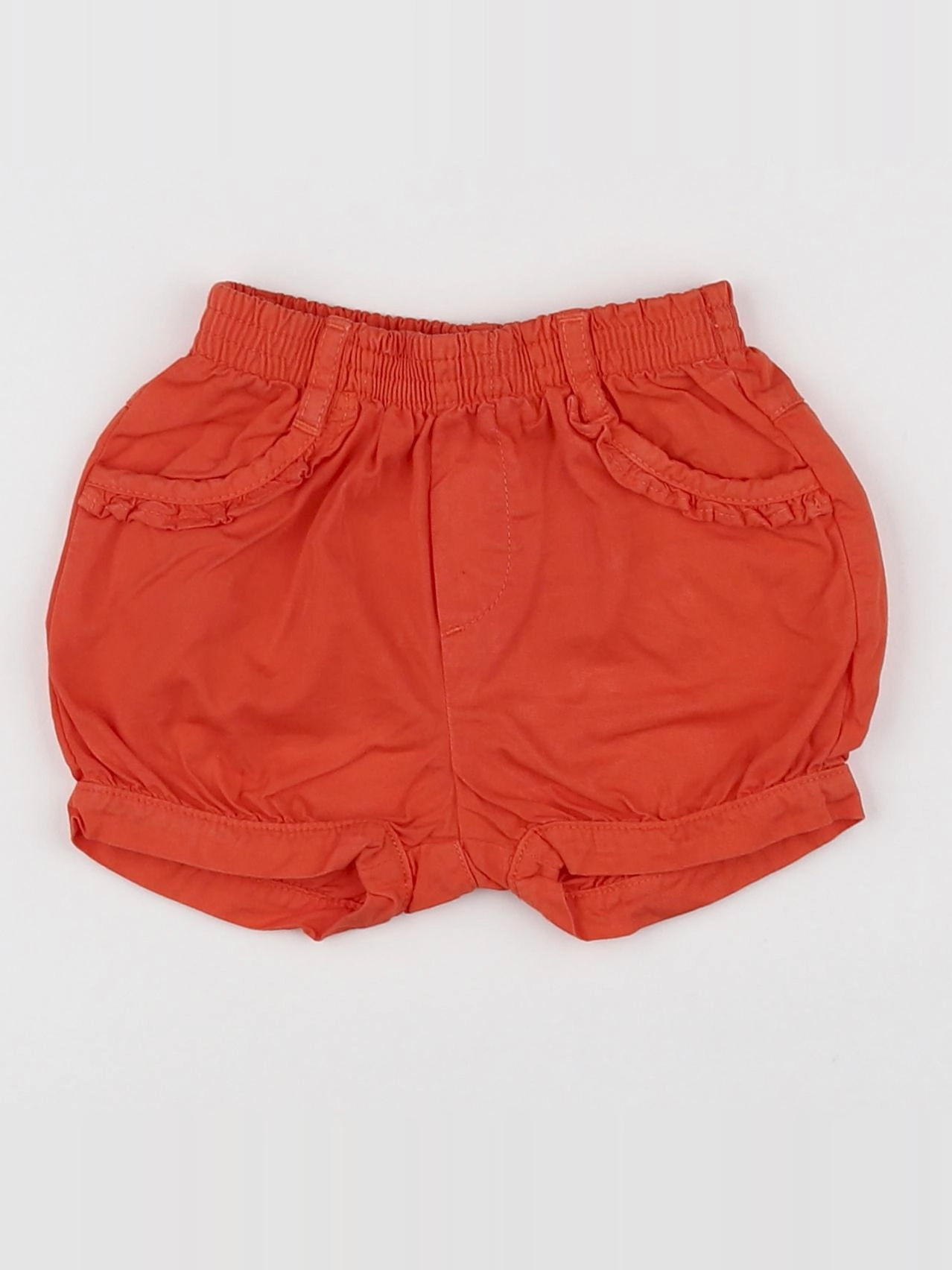 Catimini - short orange - 9 mois