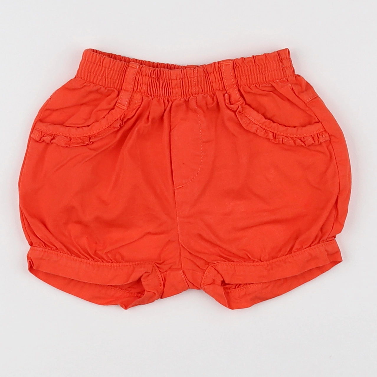 Catimini - short orange - 9 mois