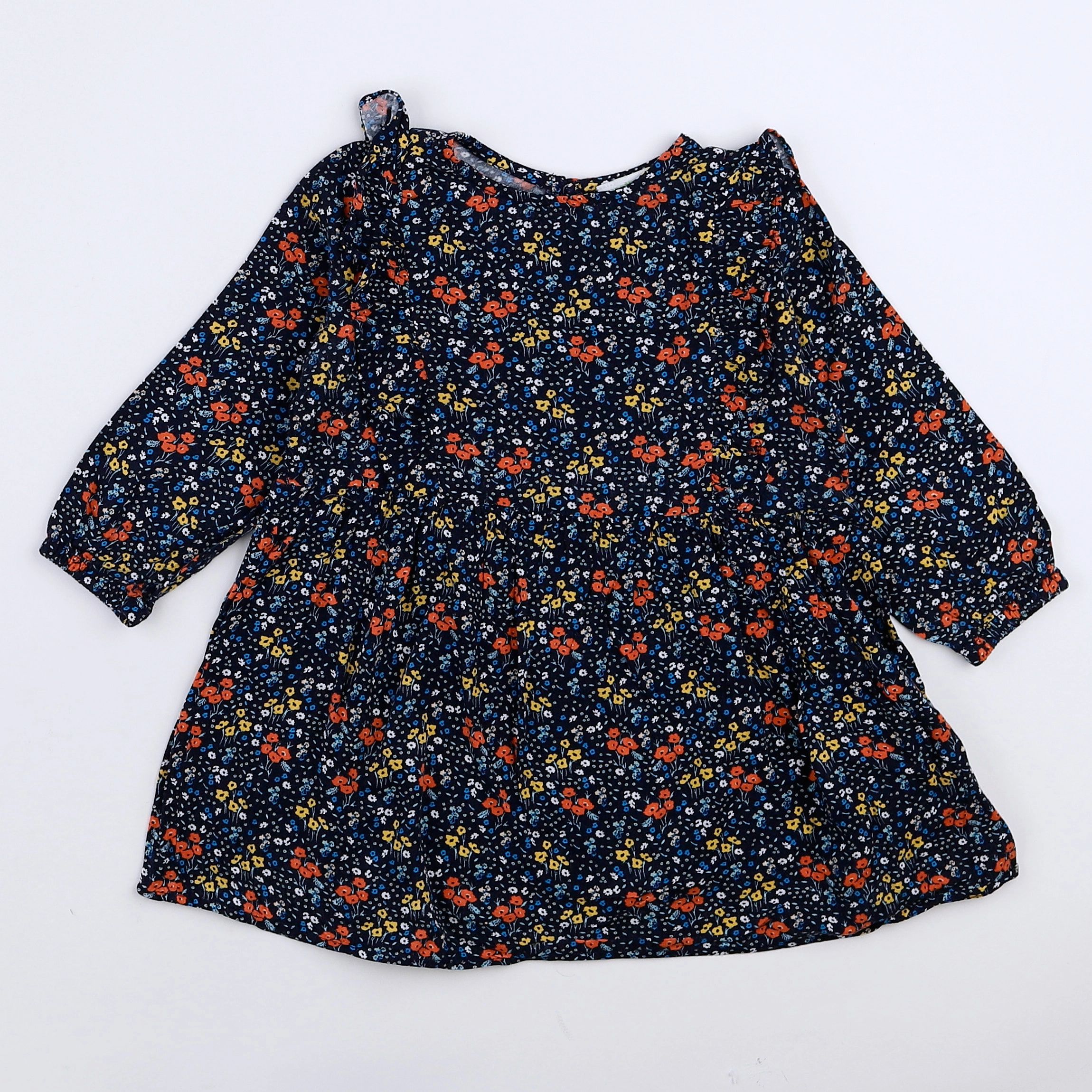 Vertbaudet - robe bleu - 2 ans