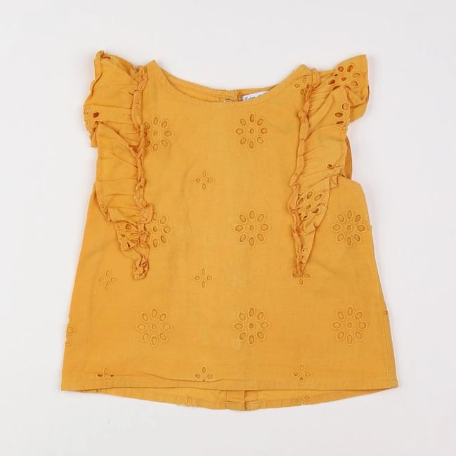 Eden & Victor - blouse jaune - 18 mois