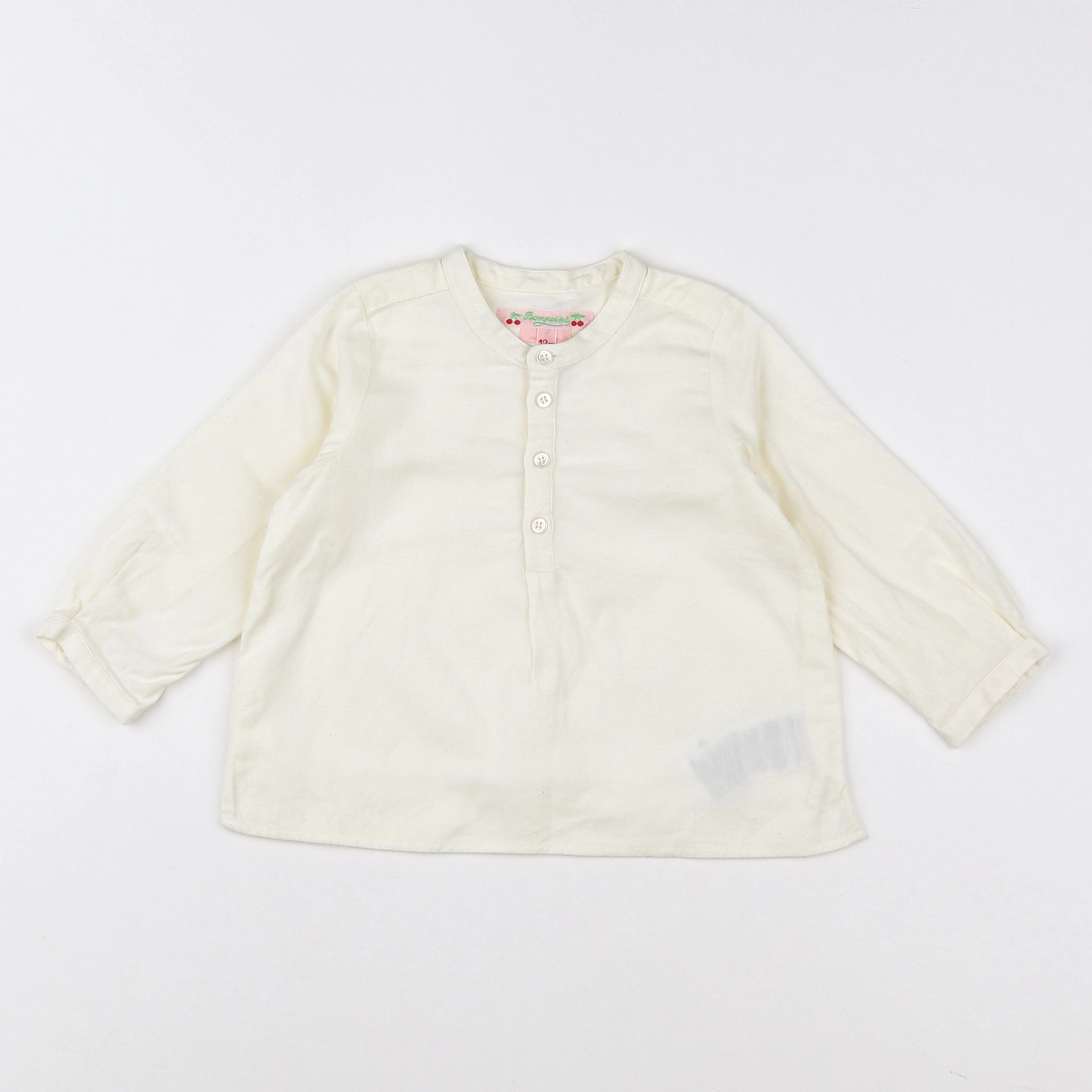 Bonpoint - blouse blanc - 12 mois