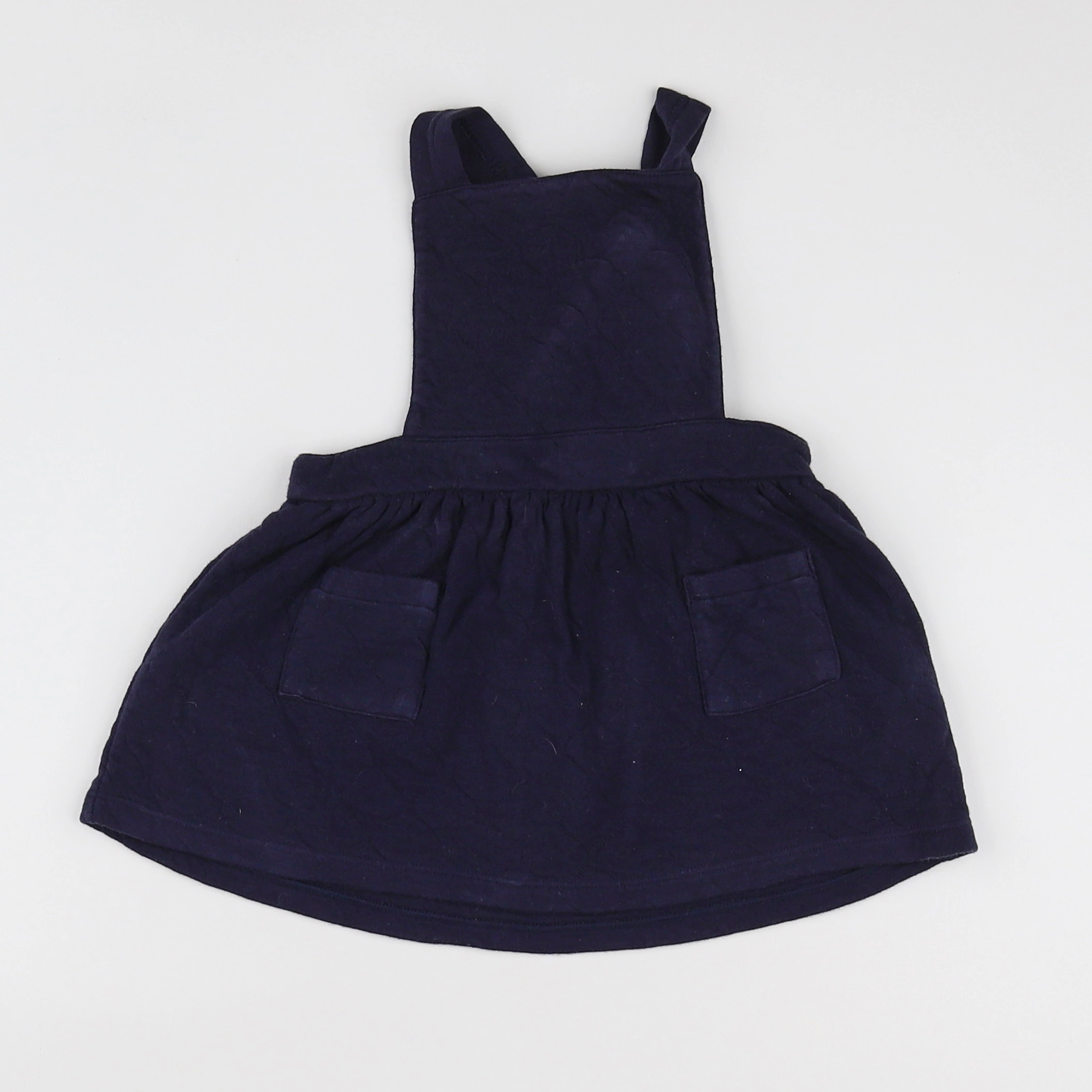 Petit Bateau - robe bleu - 18 mois