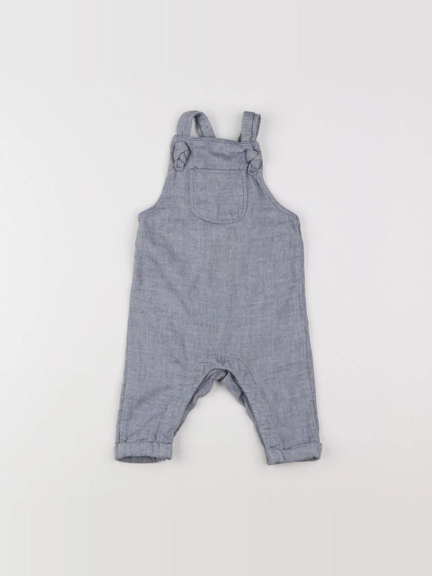 H&M - salopette bleu - 3 mois