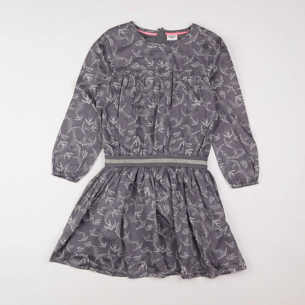 Tape à l'oeil - robe gris, blanc - 8 ans