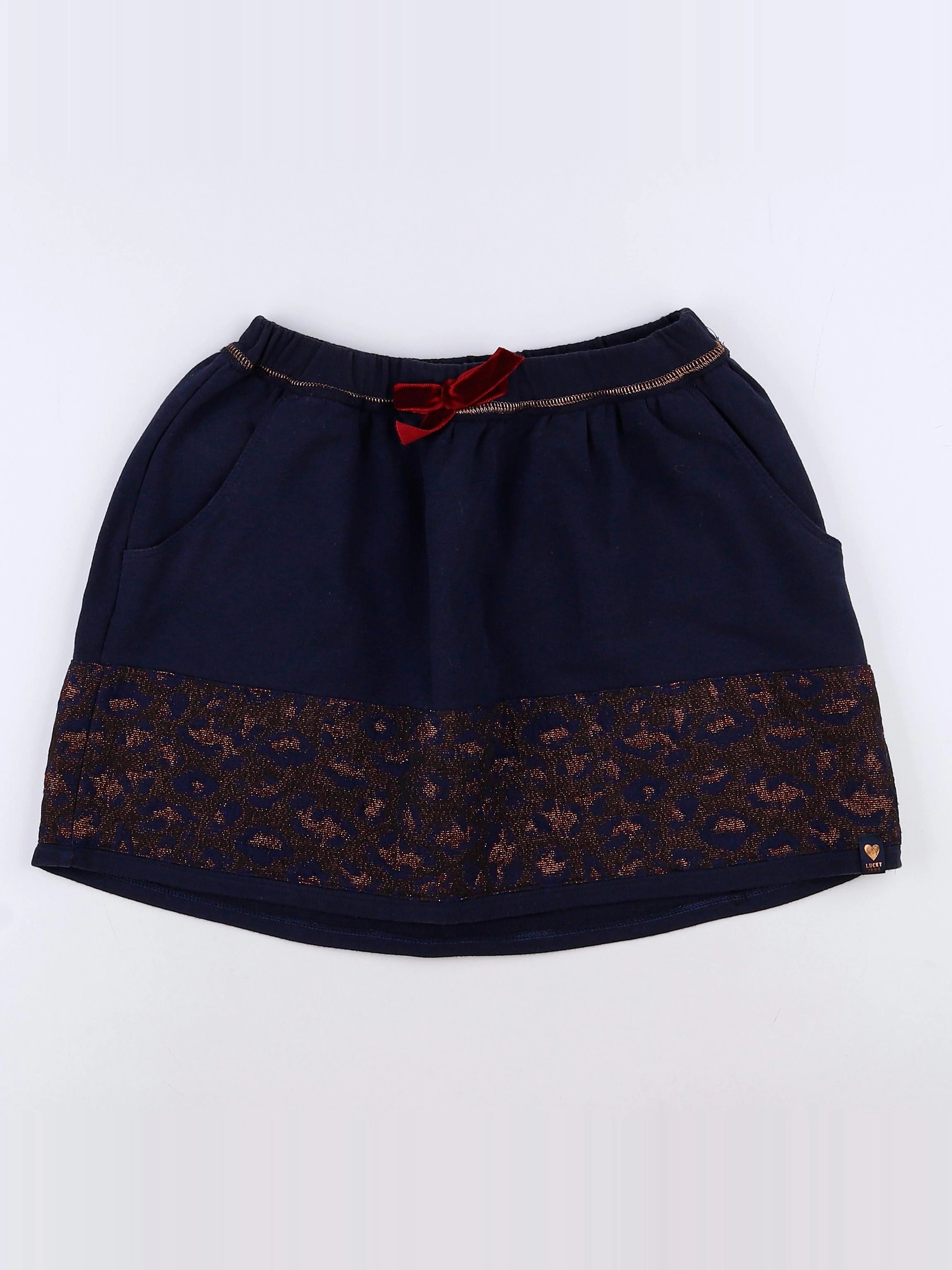 IKKS - jupe bleu, or - 12 ans