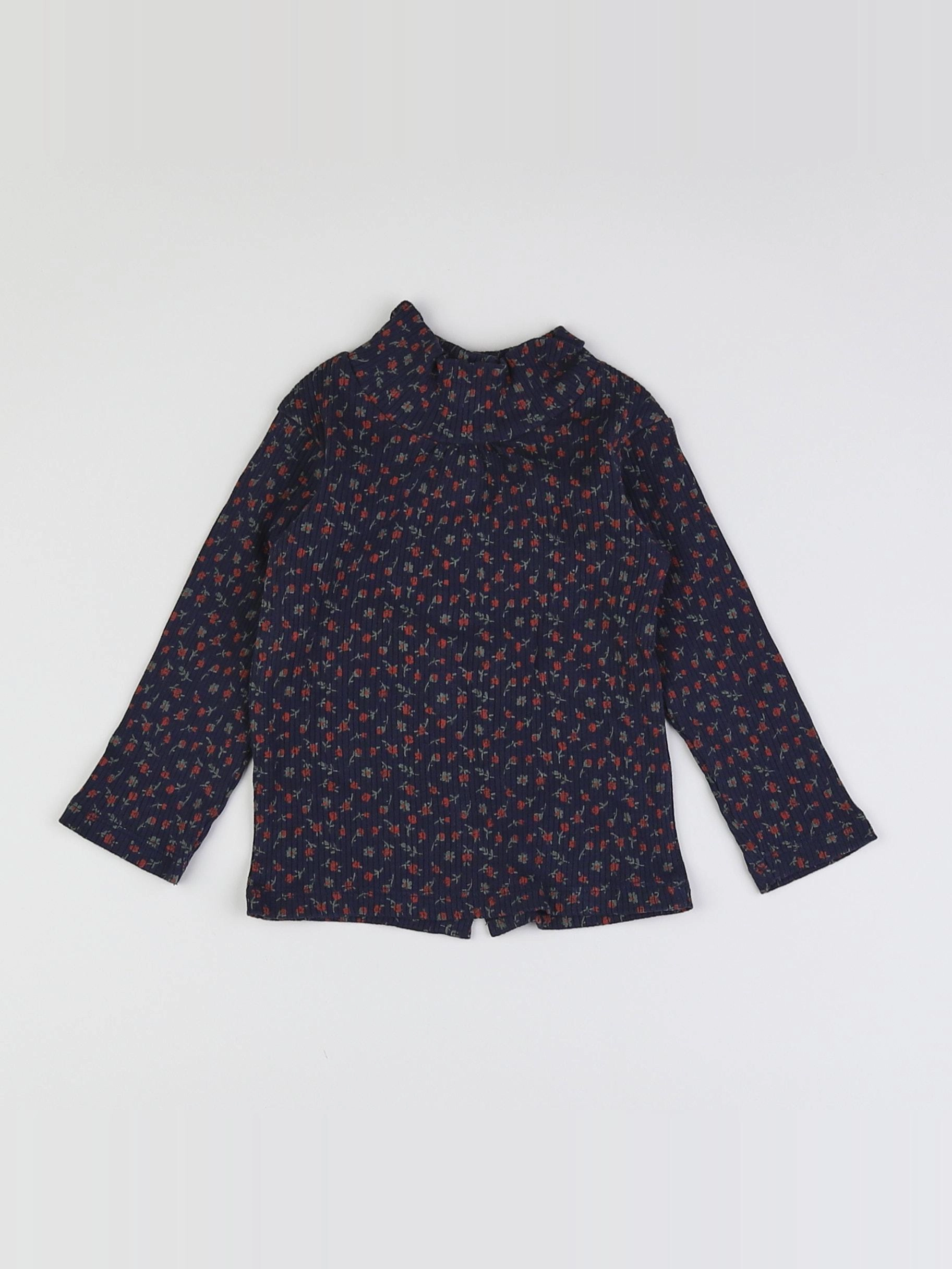 Vertbaudet - tee-shirt bleu - 9 mois