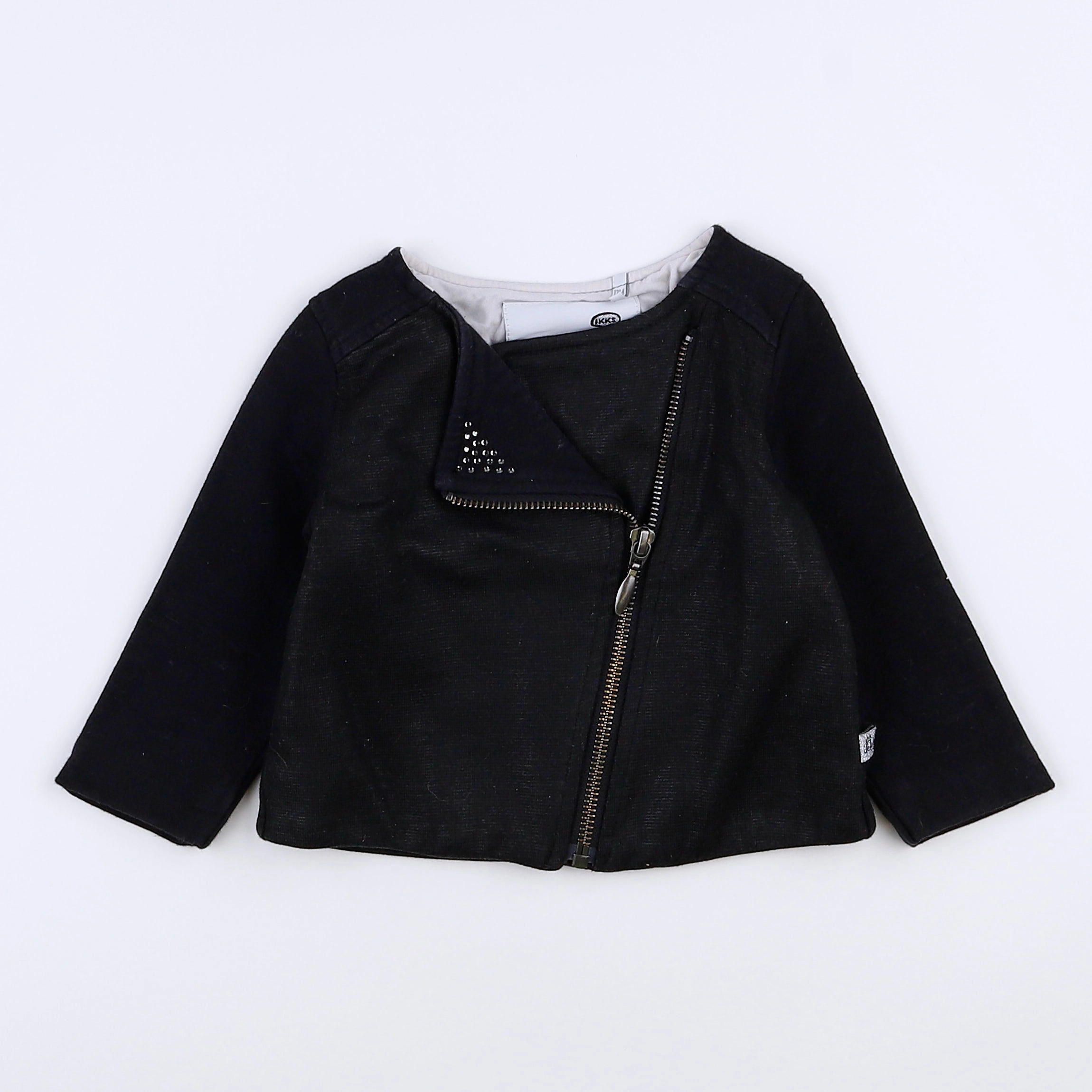 IKKS - veste noir - 12 mois