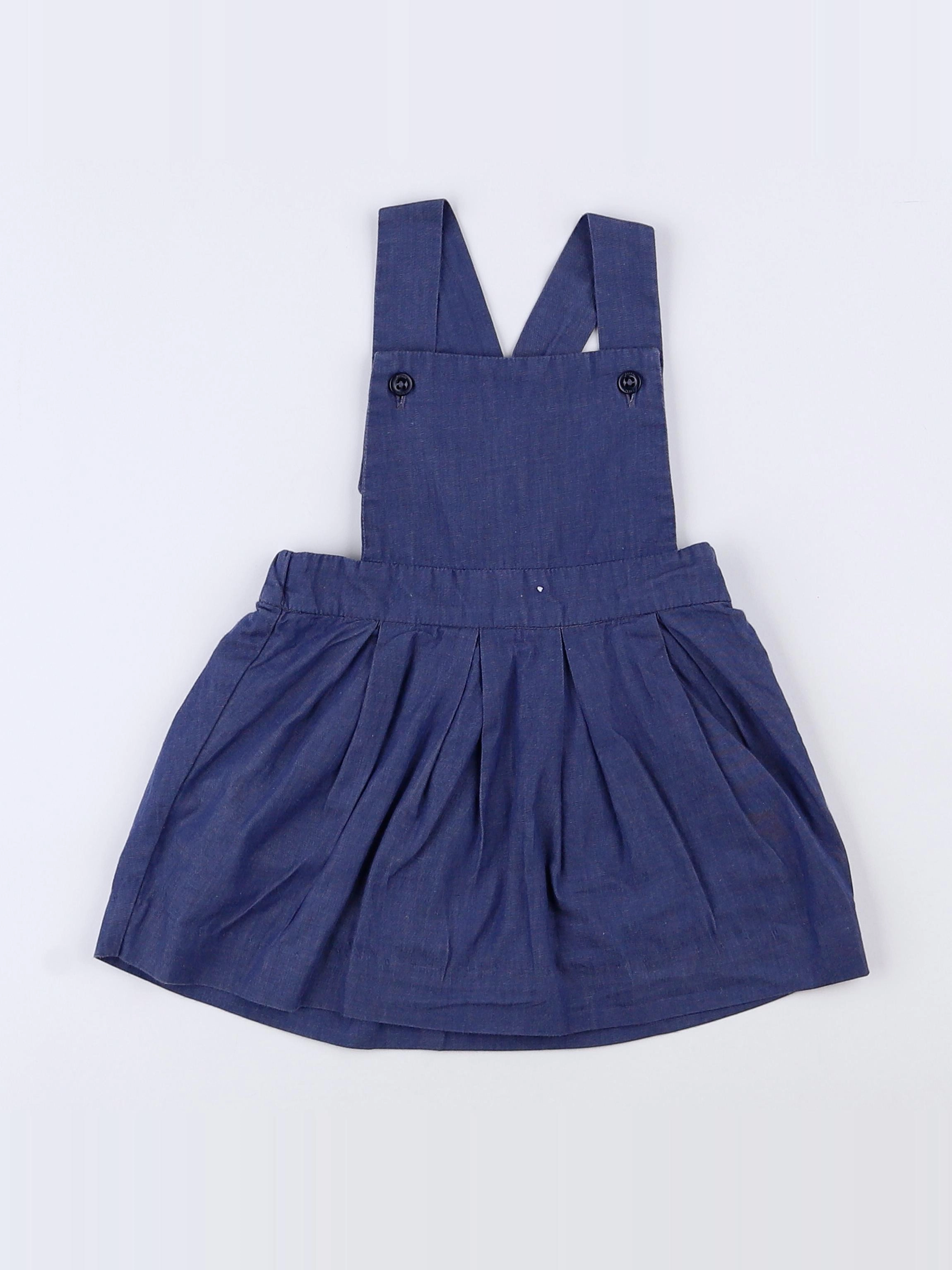 Jacadi - robe bleu - 12 mois