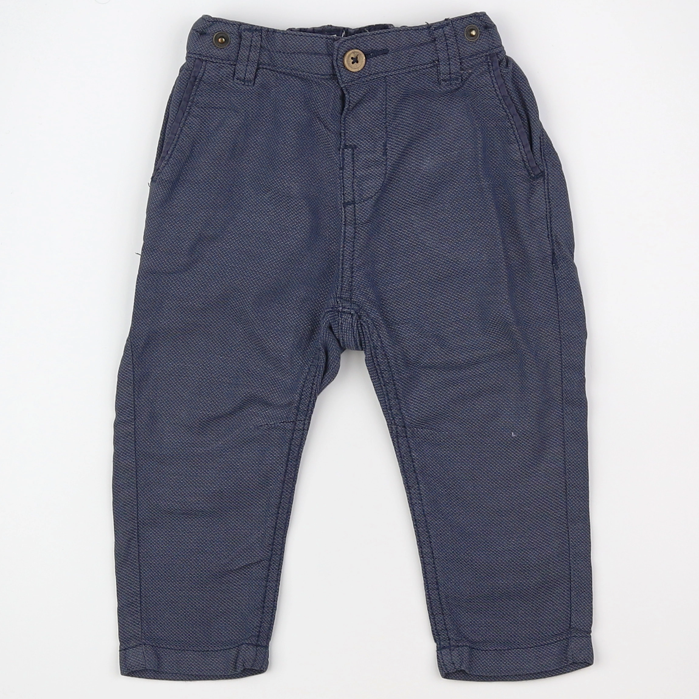 Newbie - pantalon bleu - 9 mois