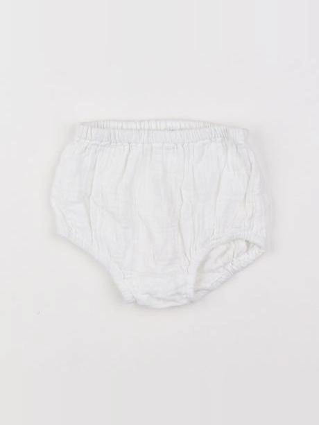 Boutchou - bloomer blanc - 3 mois