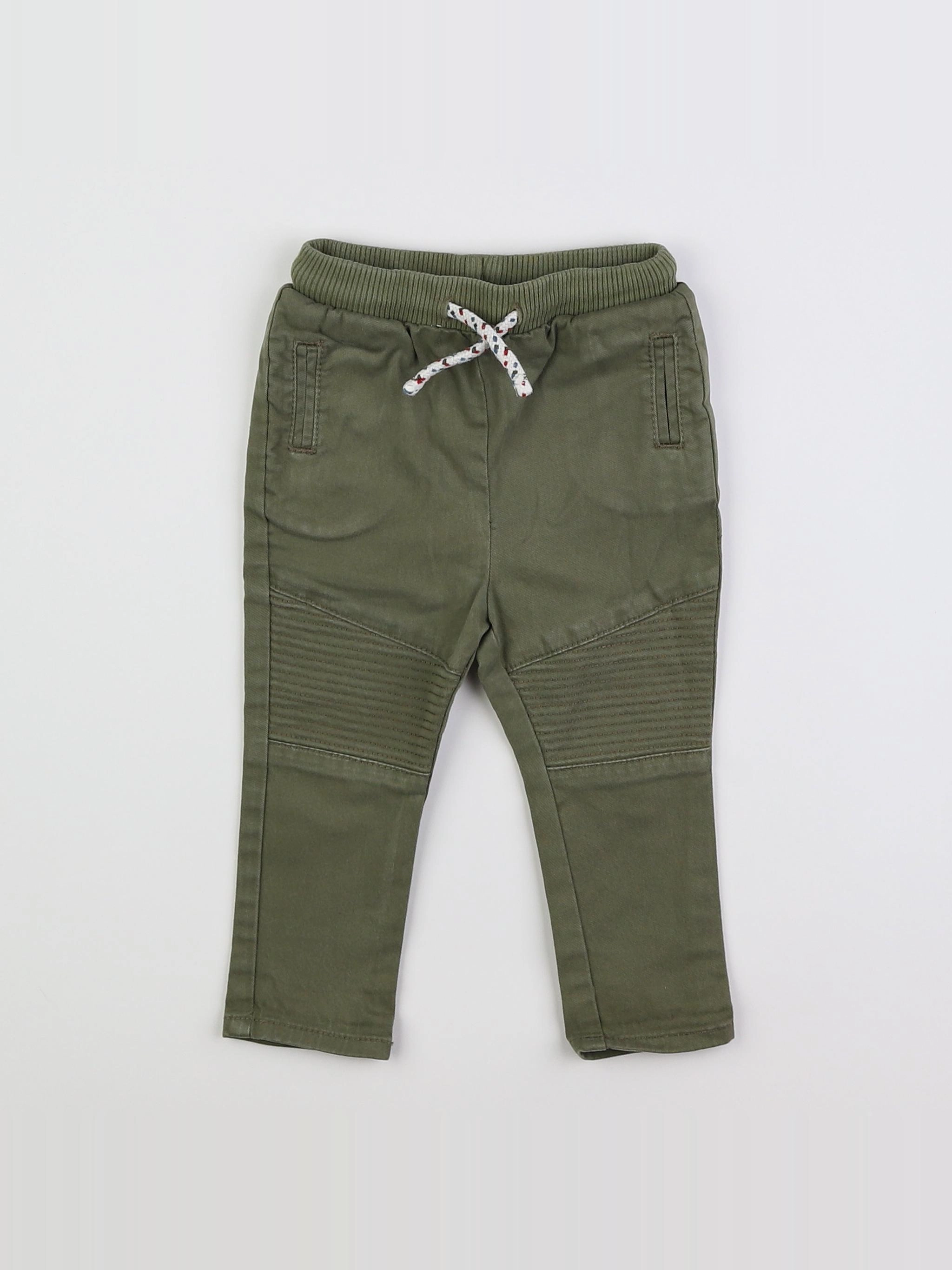 Tape à l'oeil - pantalon vert - 9 mois
