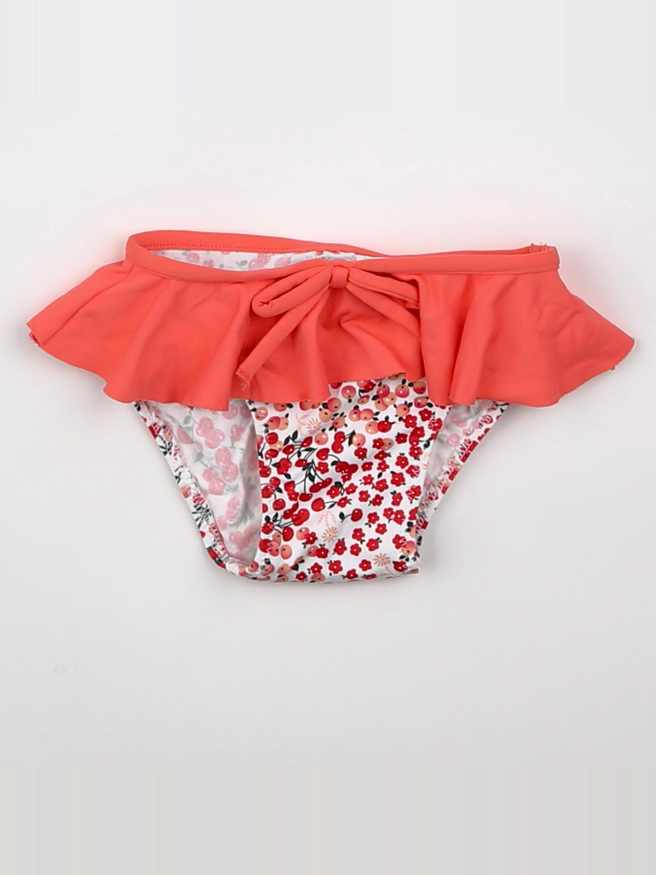 Lola Palacios - maillot de bain blanc, rose - 6 mois