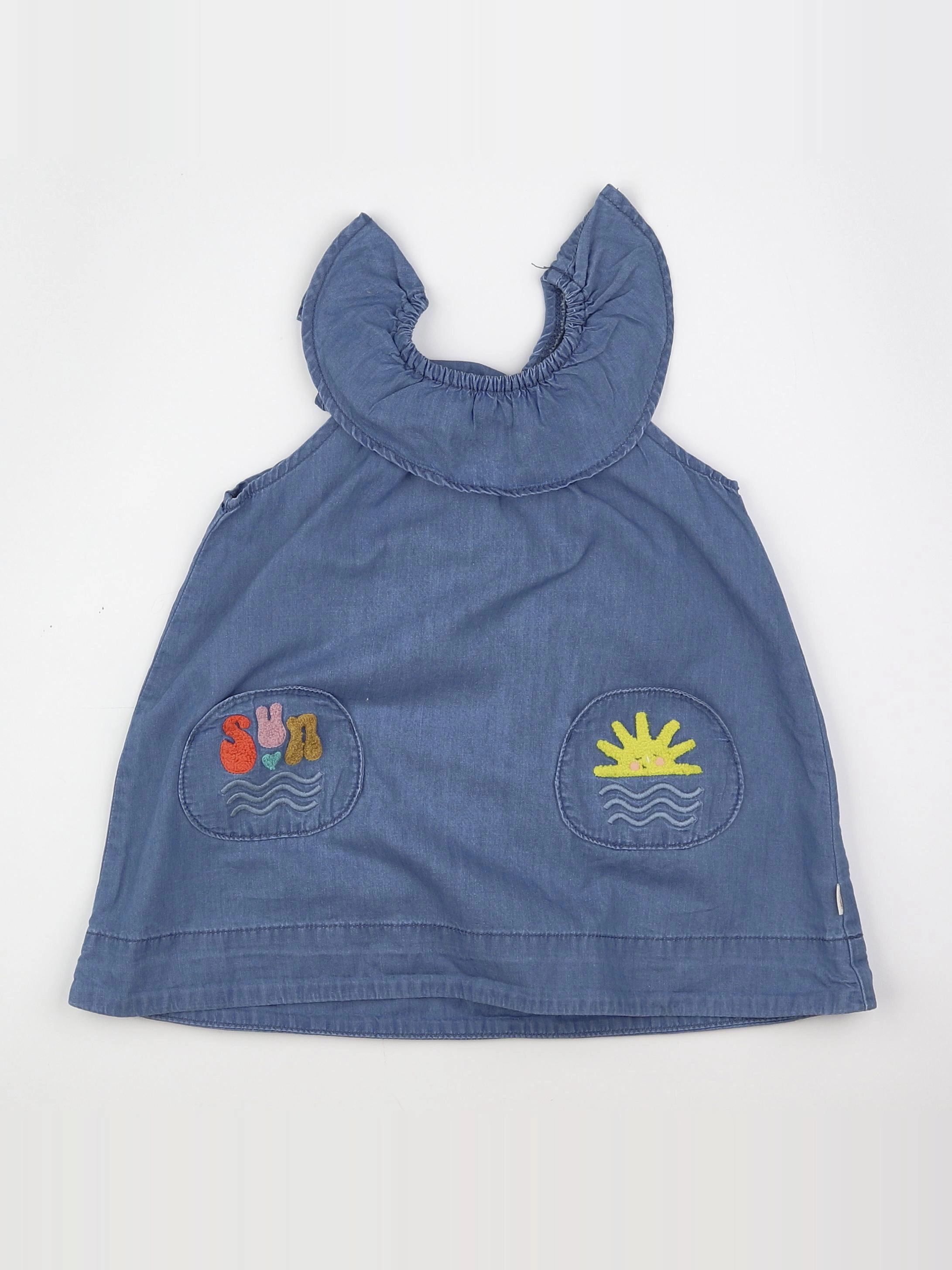 Catimini - robe bleu - 18 mois