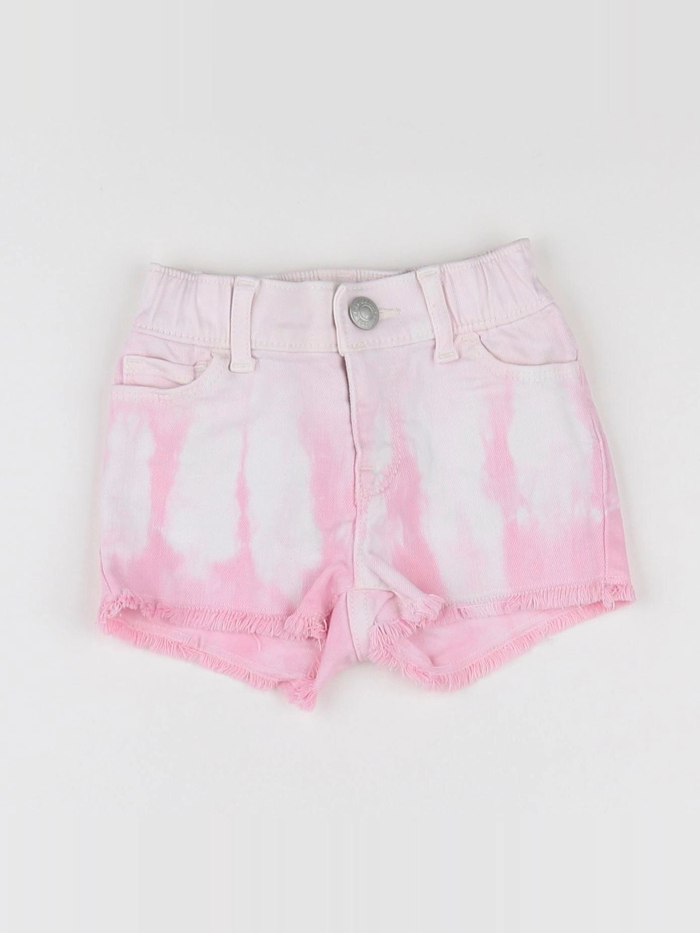 GAP - short blanc - 12/18 mois