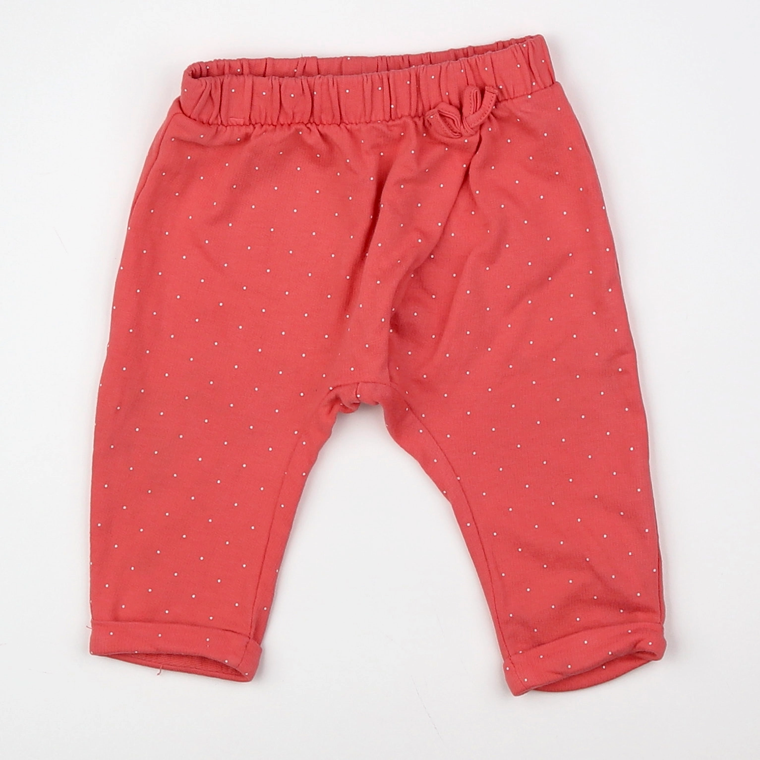 Vertbaudet - legging orange - 6 mois