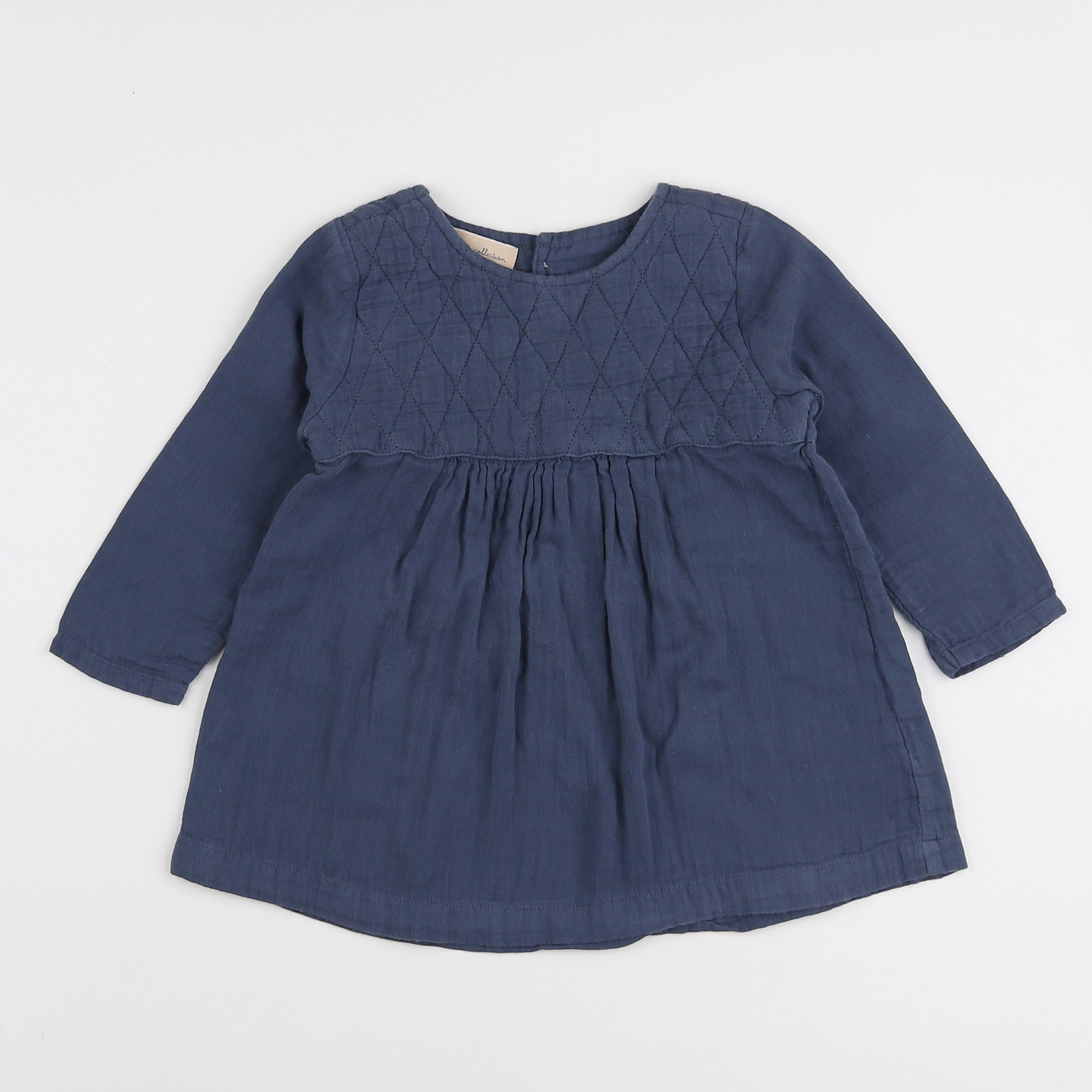 La Petite Collection - robe bleu - 18 mois